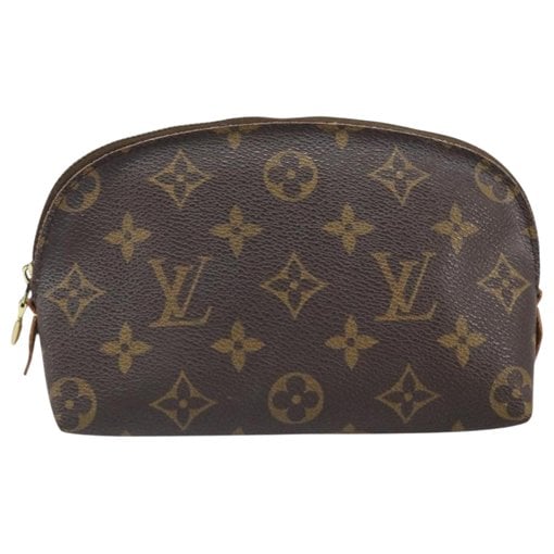 Leather vanity case