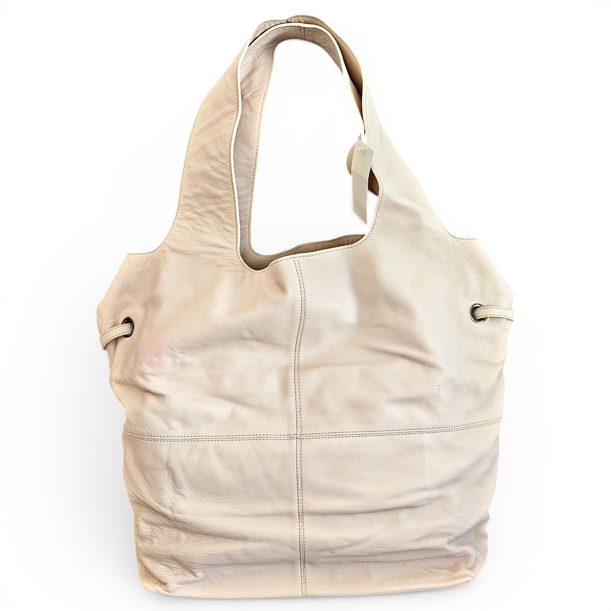 Georges V leather tote