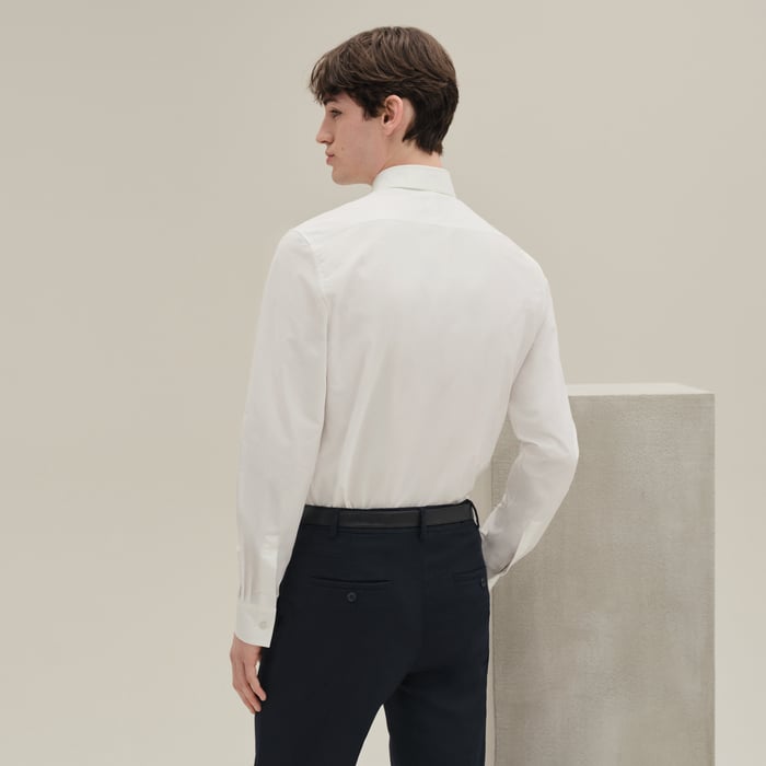 Blanc Fitted Shirt