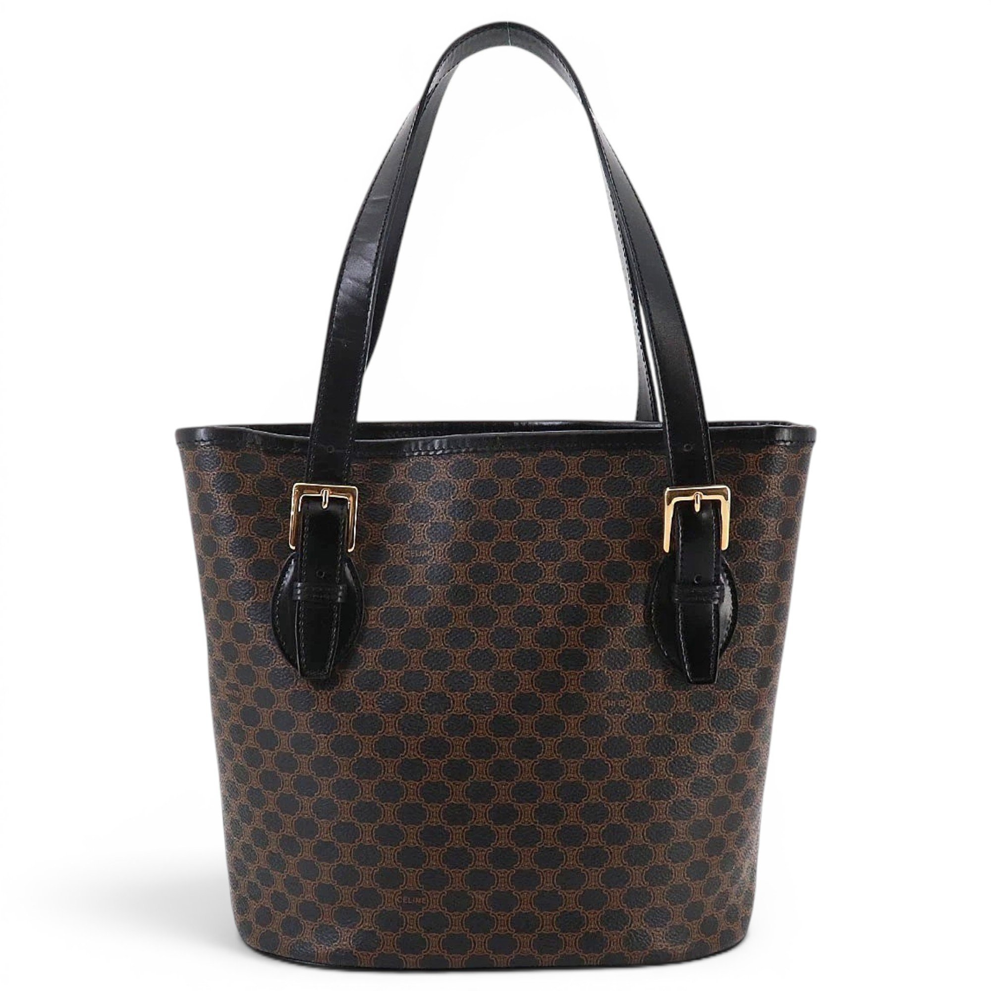 Leather tote