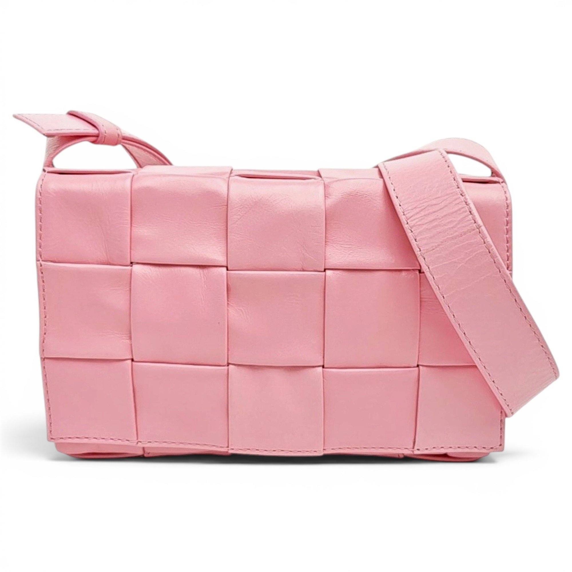 Brick Cassette leather handbag