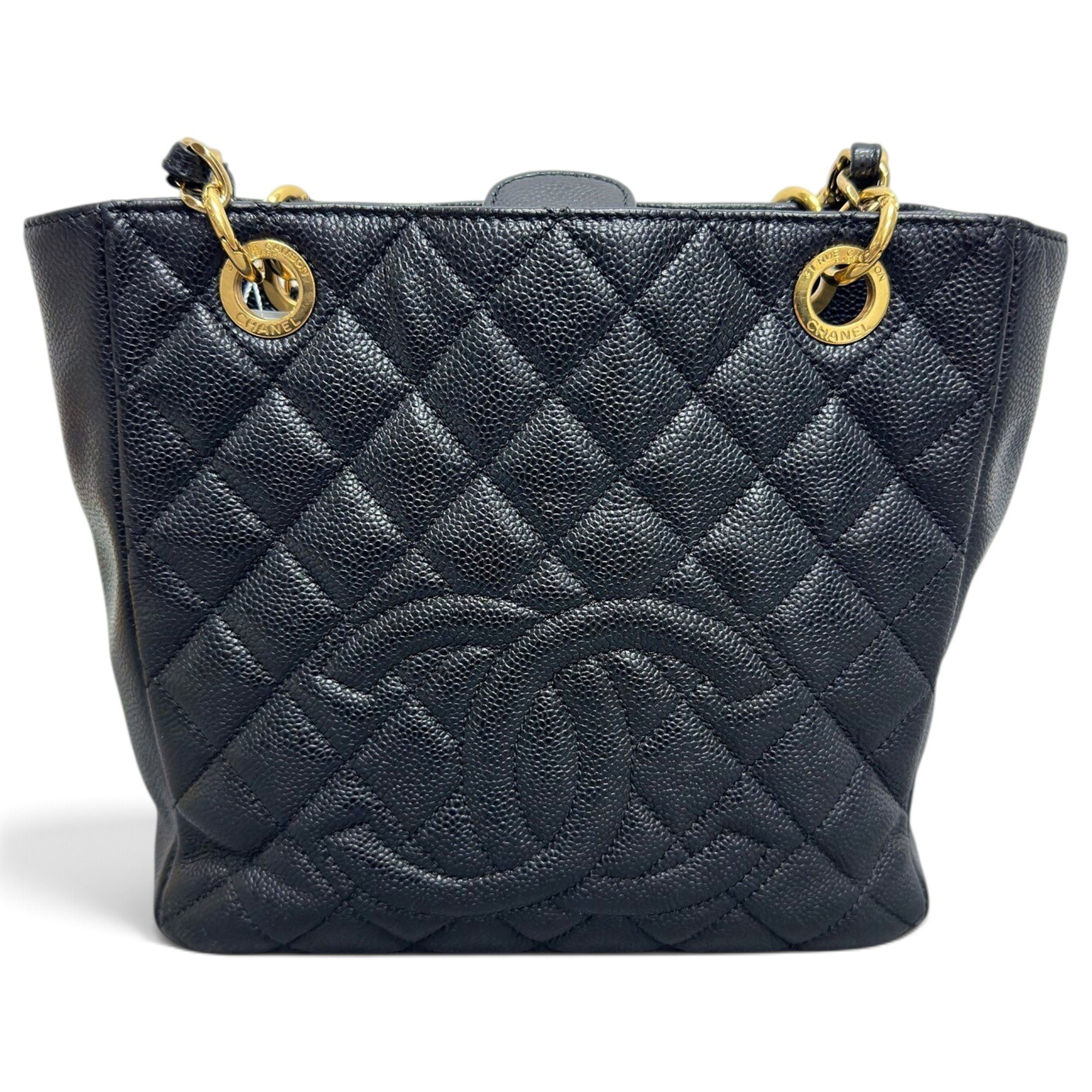 Grand shopping leather tote