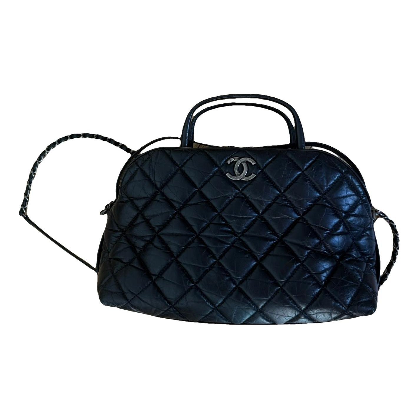 Bowling Bag leather handbag