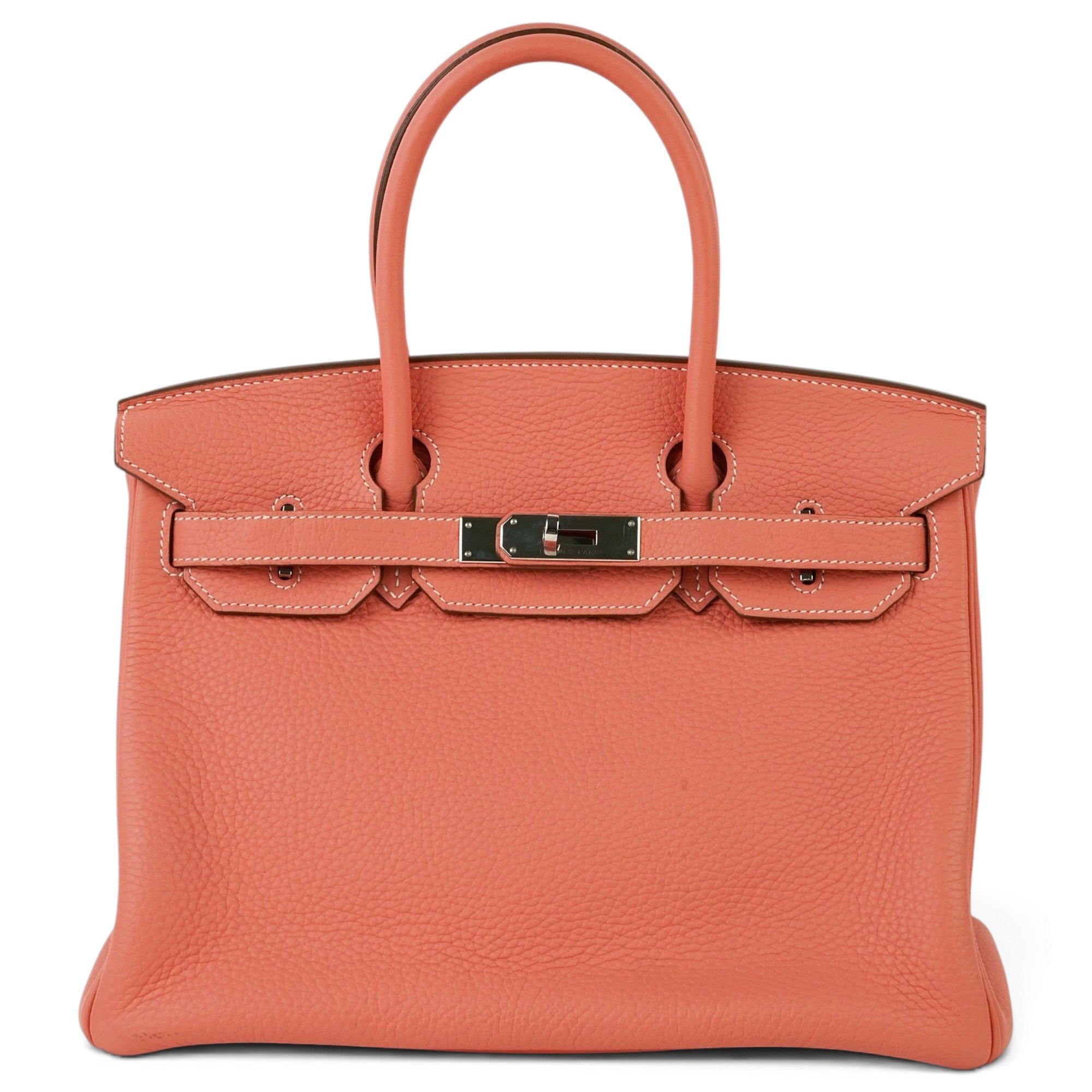 Birkin 30 leather handbag