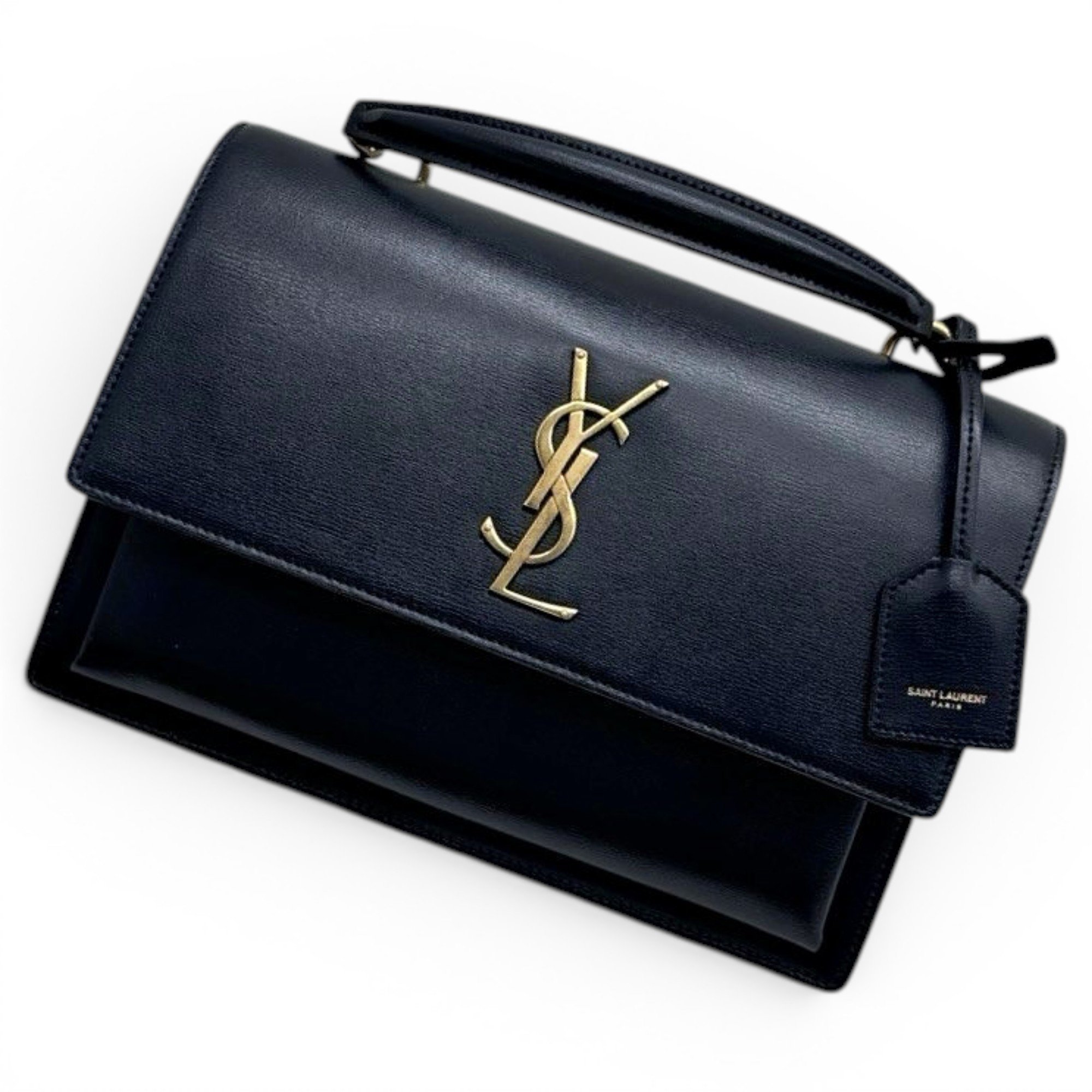 Sunset leather handbag
