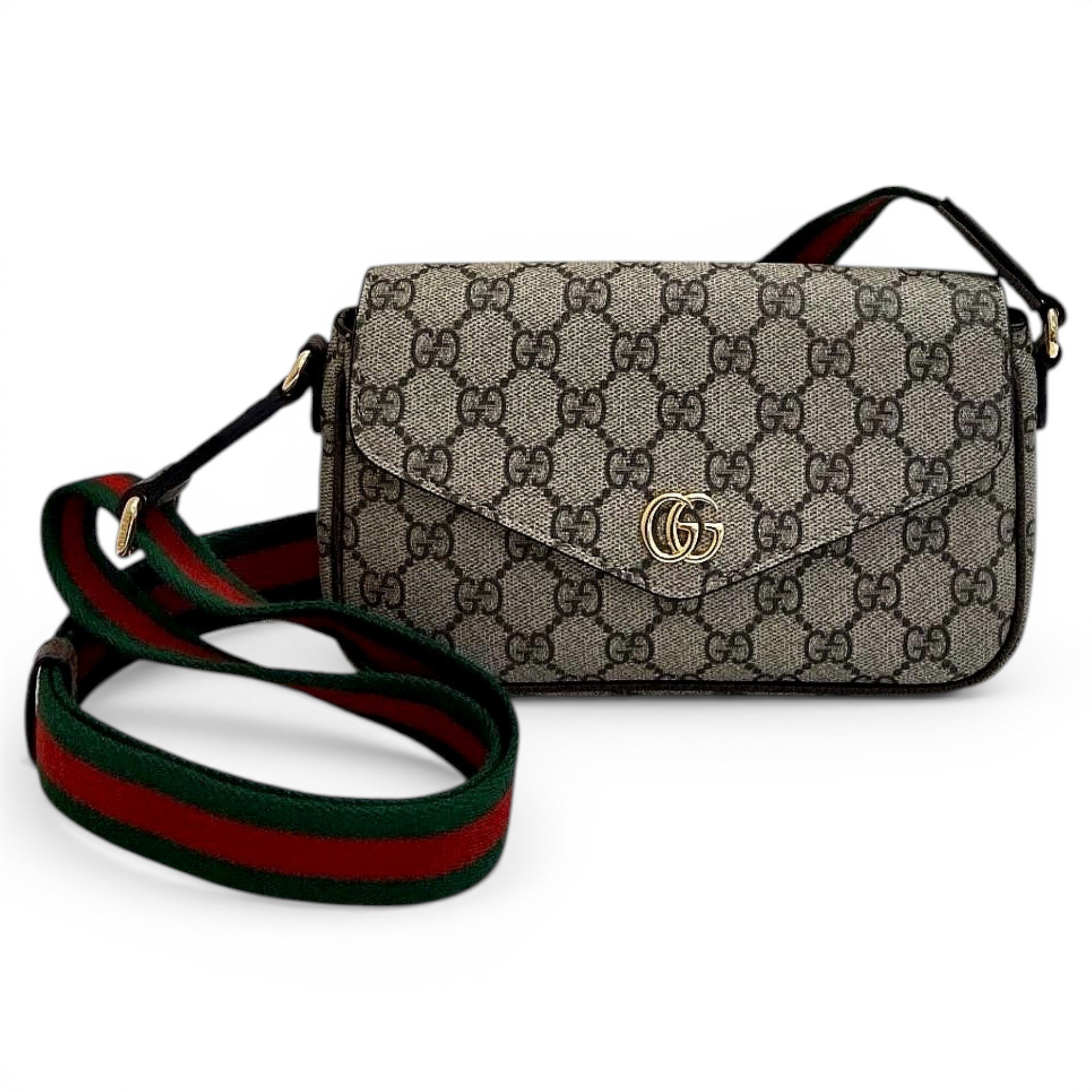 Ophidia leather crossbody bag