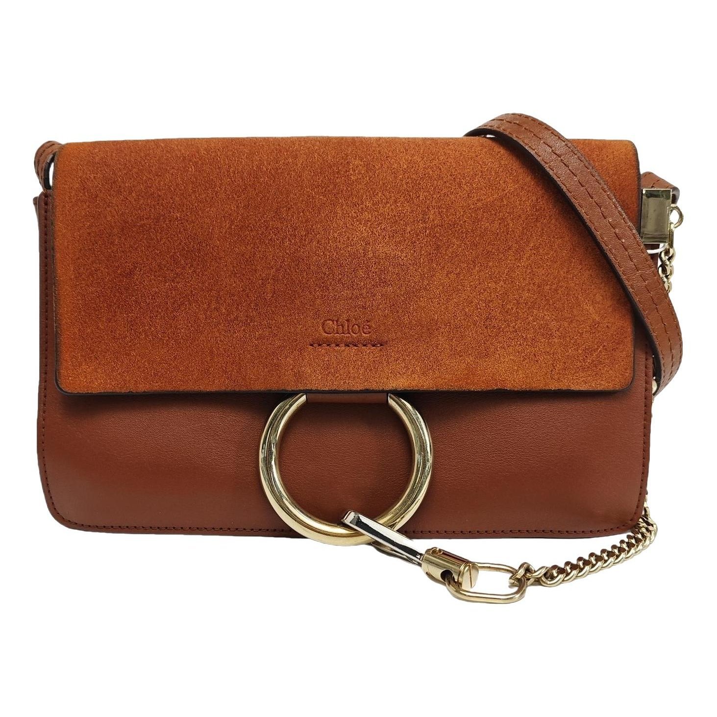 Faye leather handbag