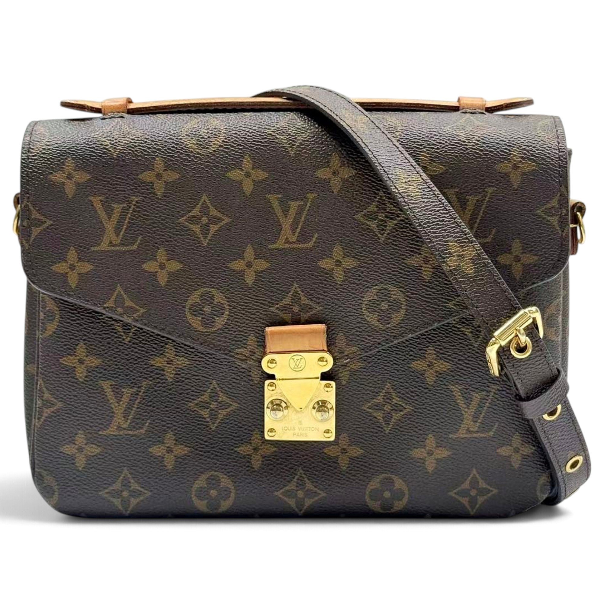 Metis leather handbag