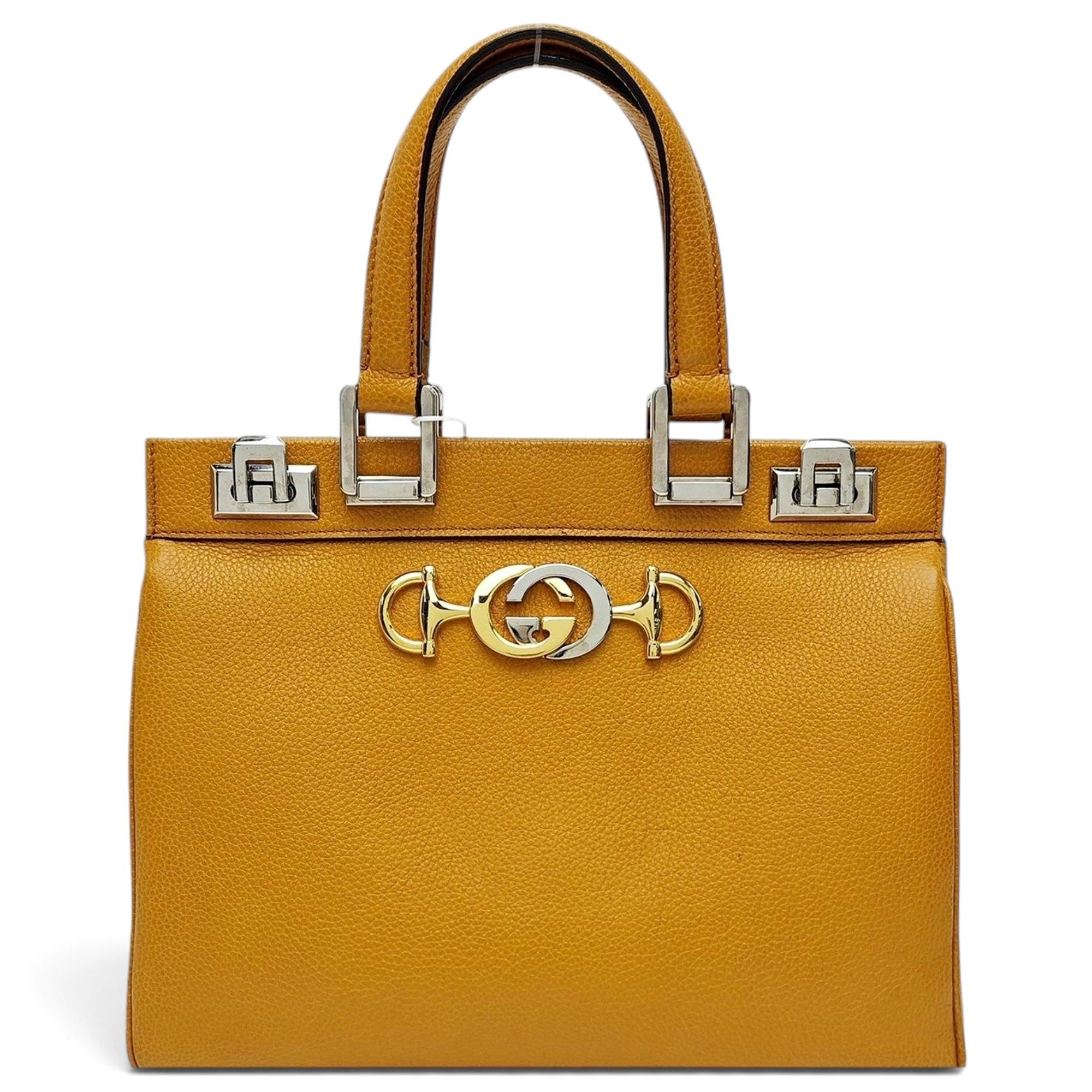 Zumi leather handbag