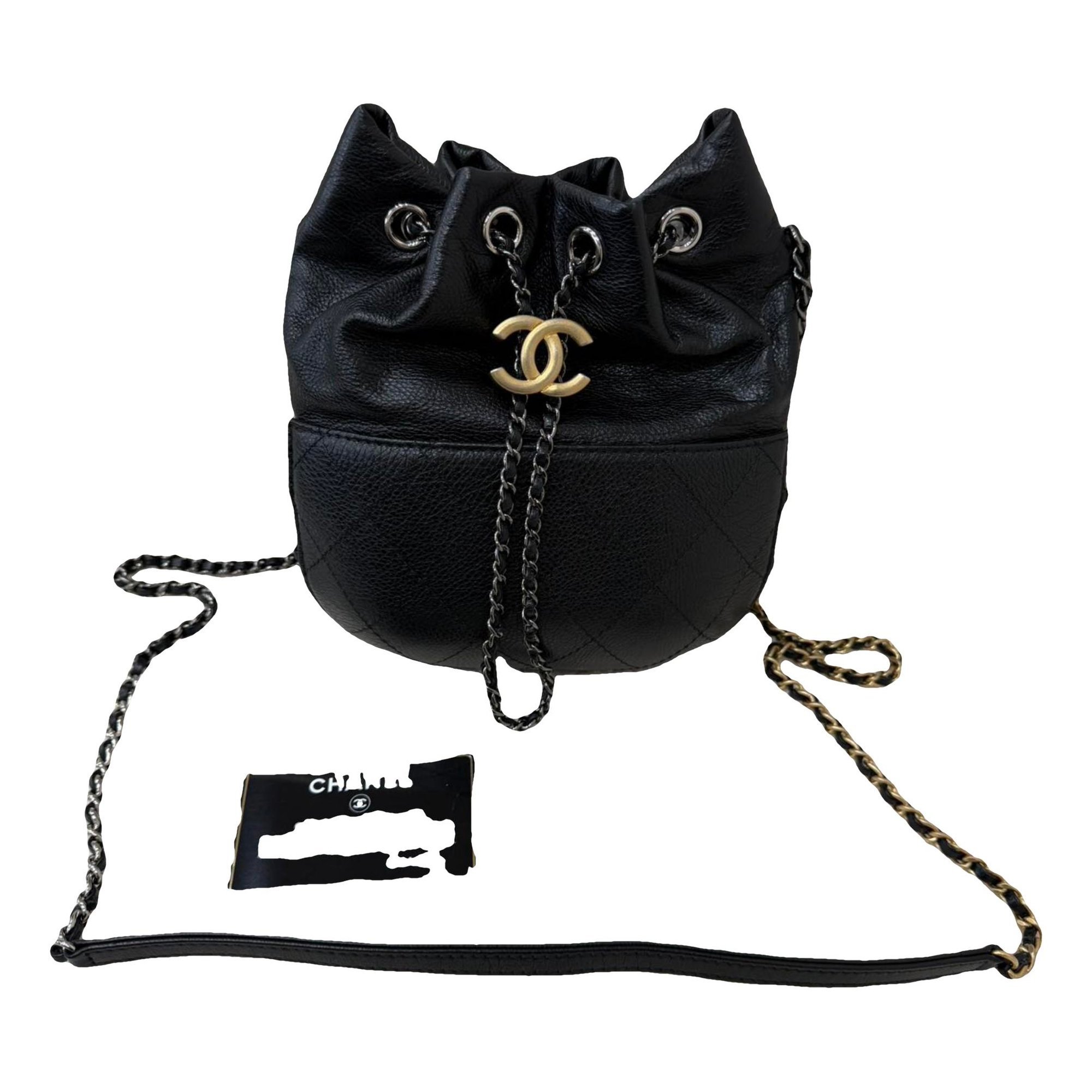 Gabrielle Bucket leather crossbody bag