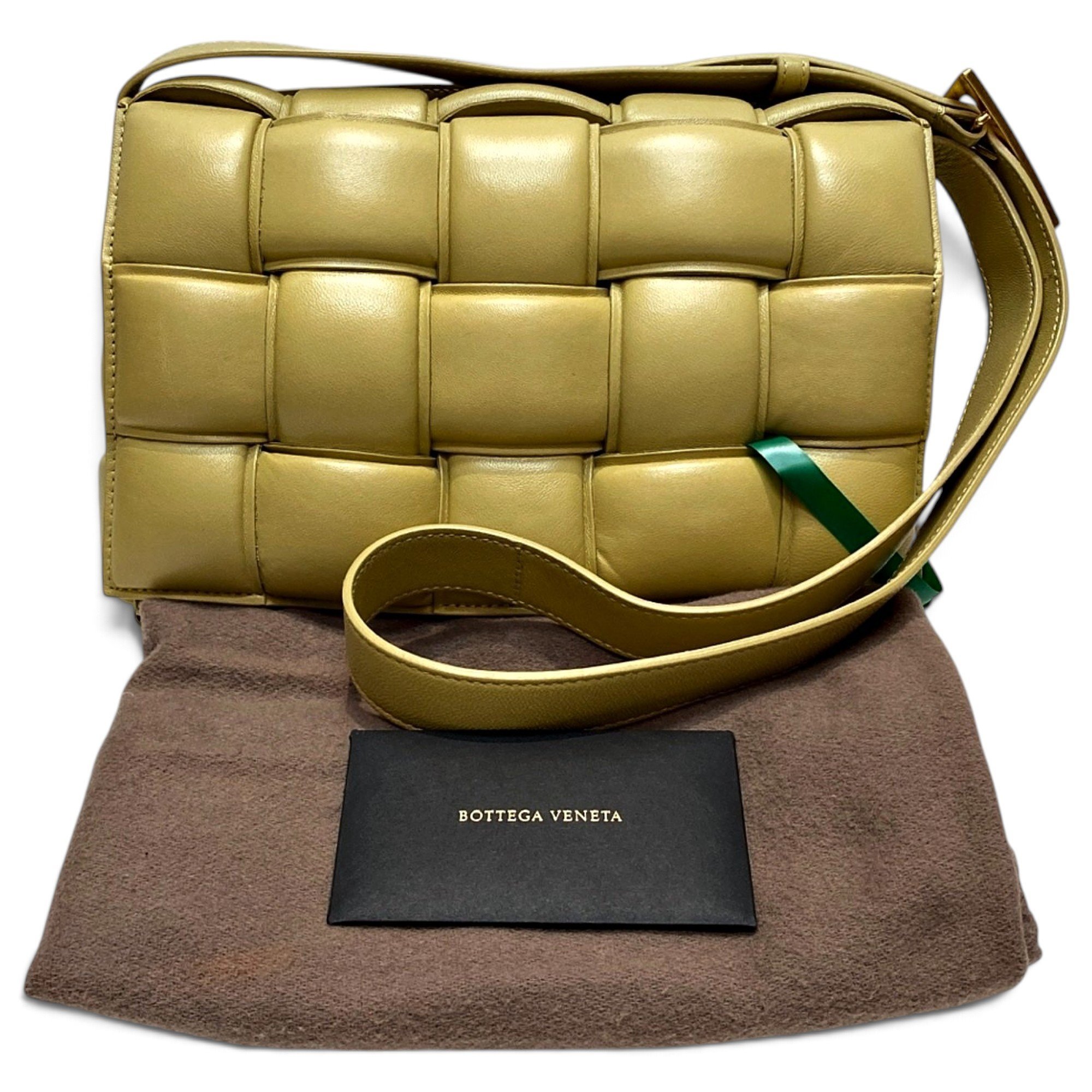 Cassette Padded leather crossbody bag