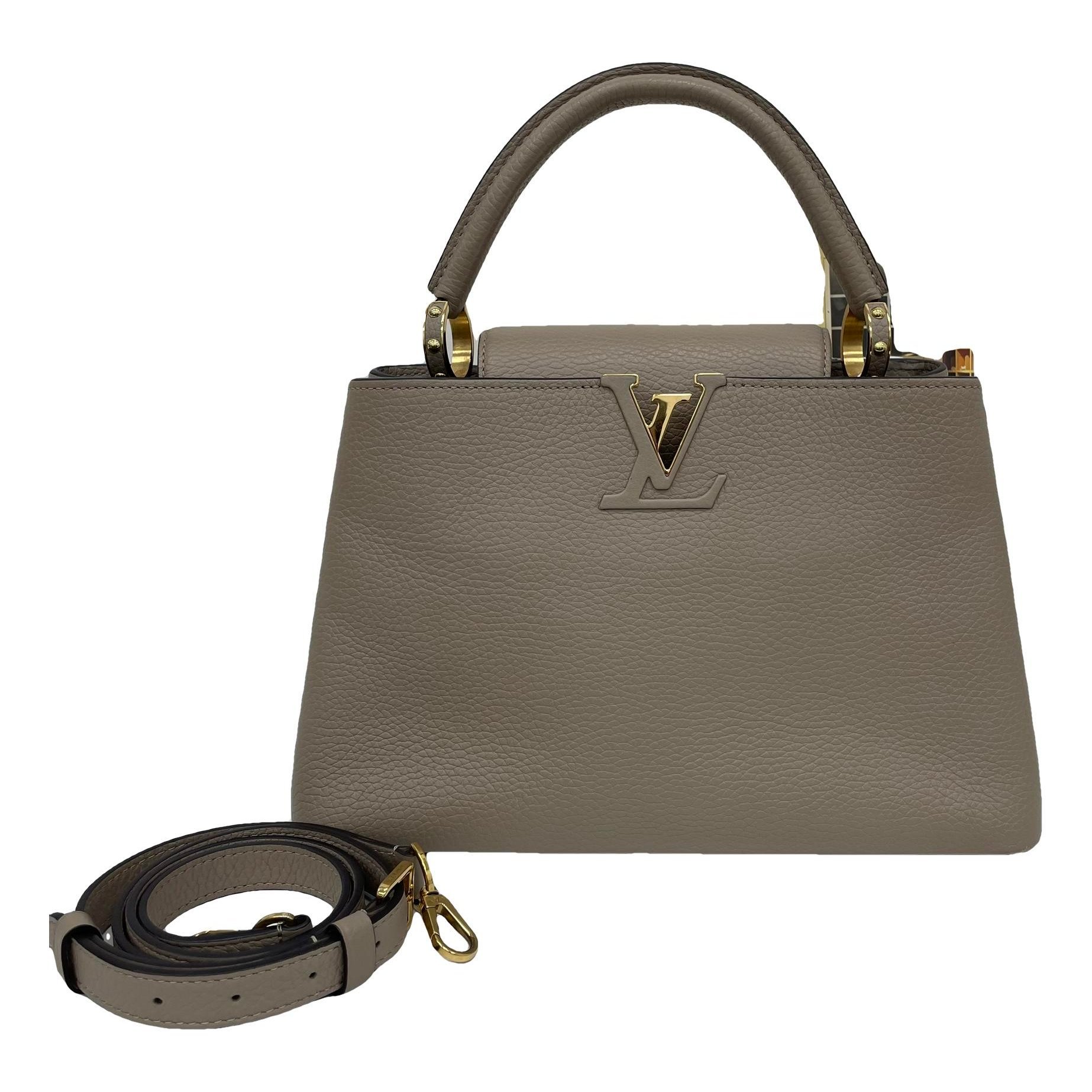 Capucines leather handbag