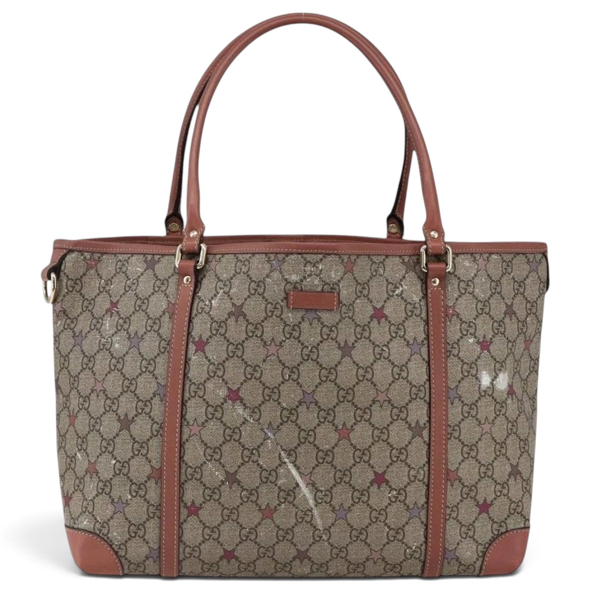 Leather tote
