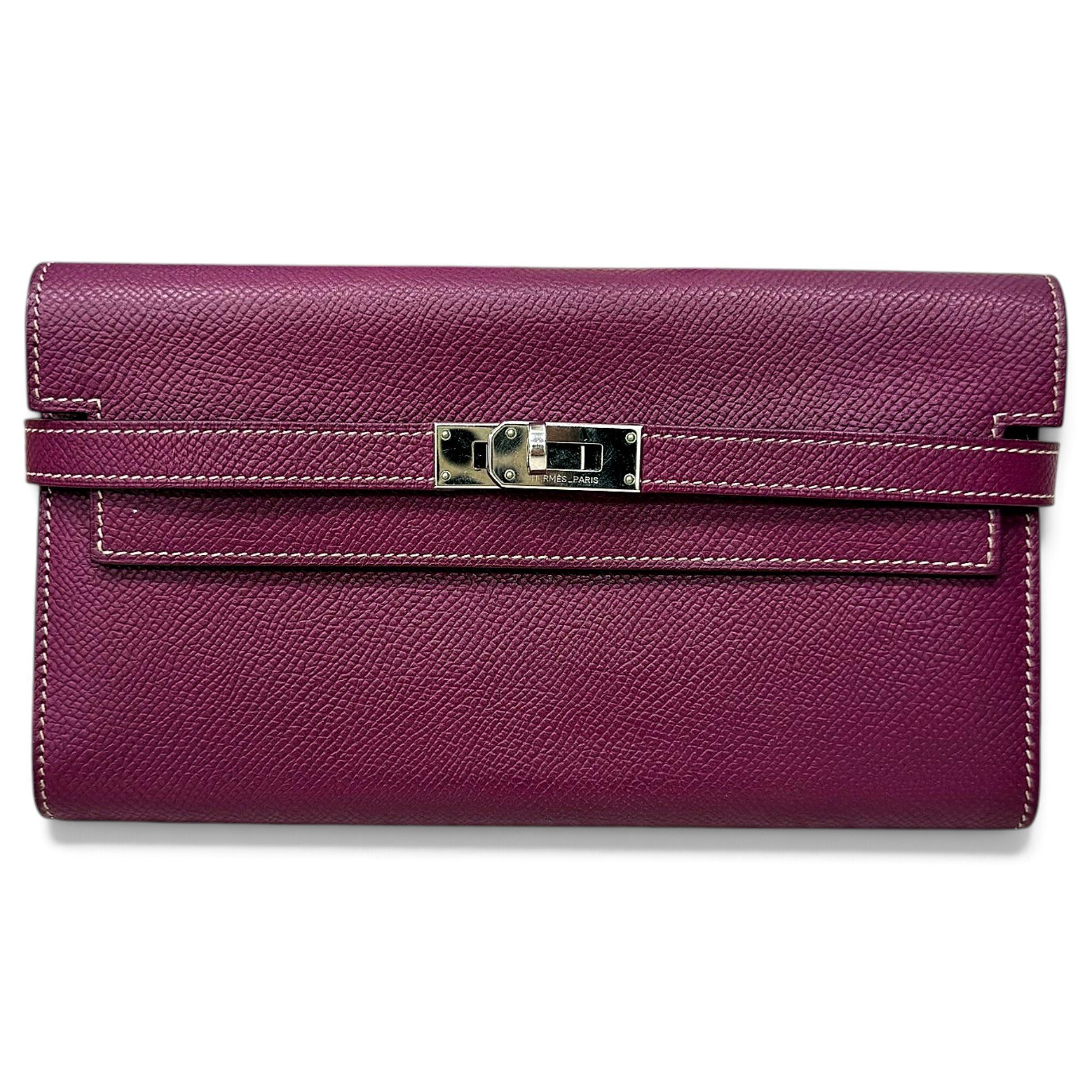 Kelly to go leather clutch bag