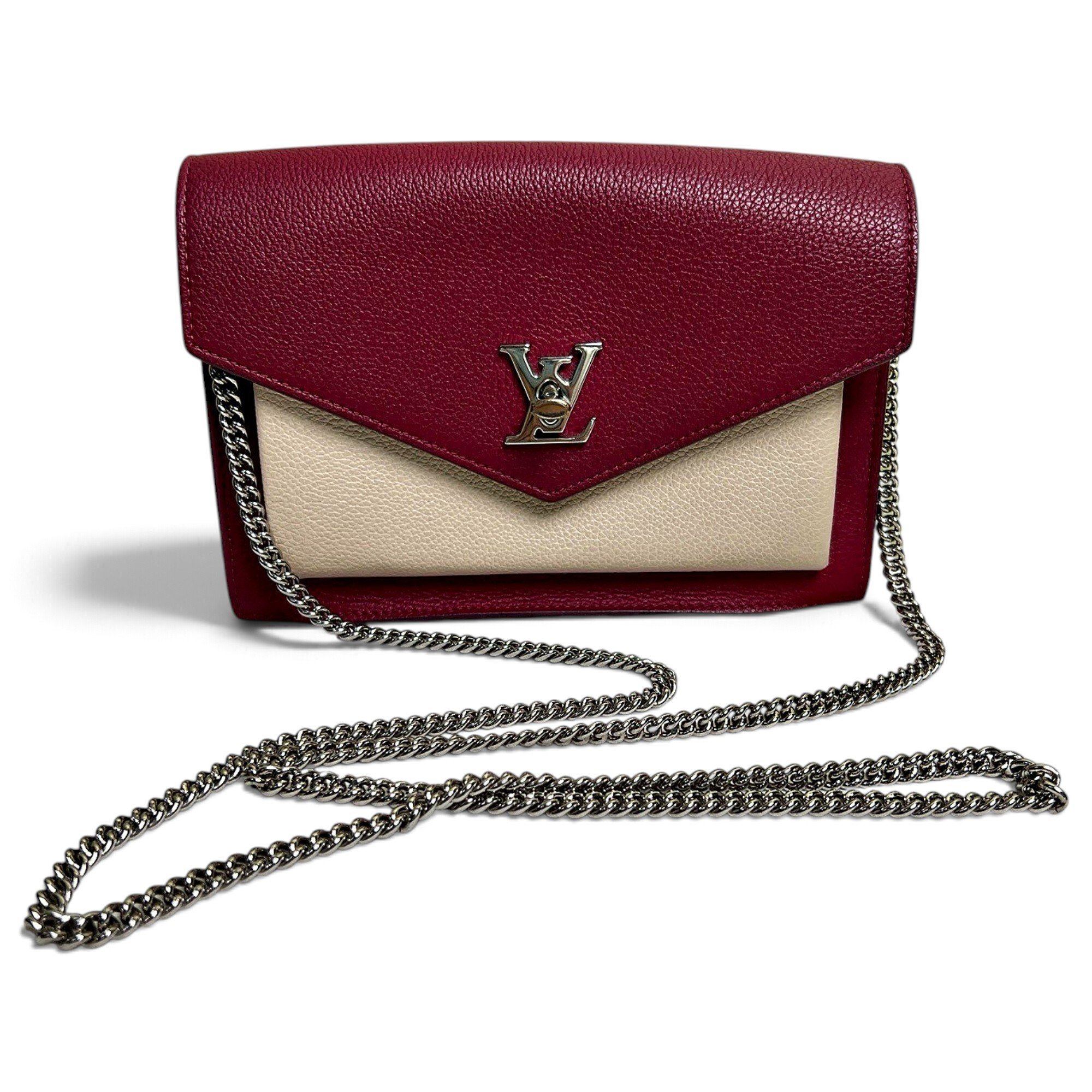 Twist leather crossbody bag
