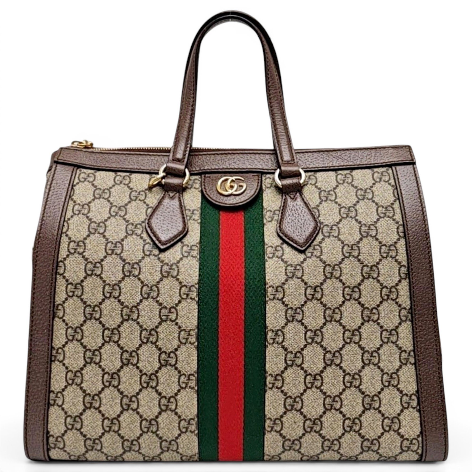 Ophidia leather handbag