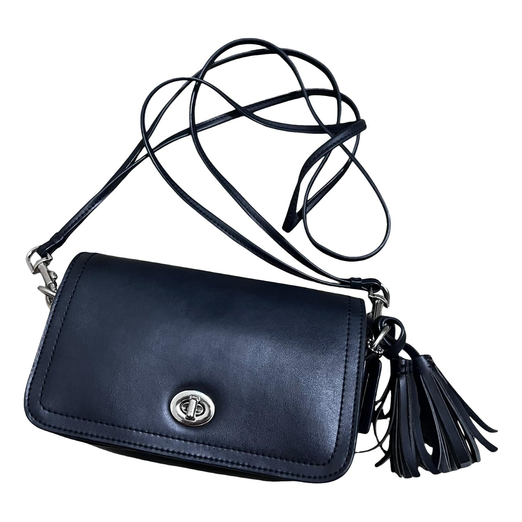 Leather crossbody bag