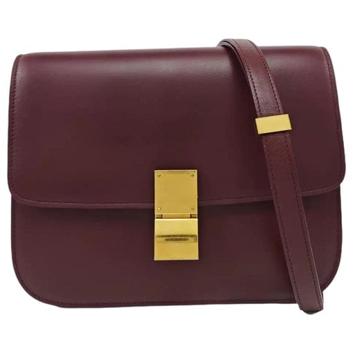 Leather handbag