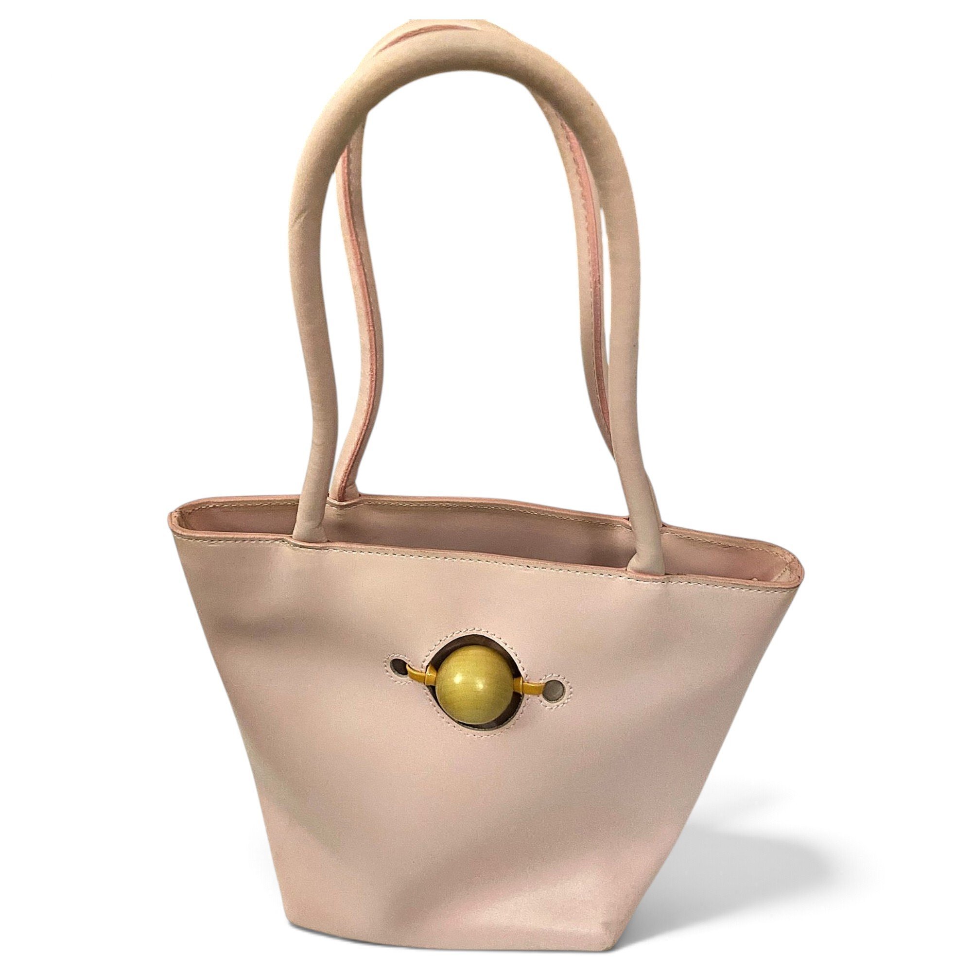 Vegan leather tote