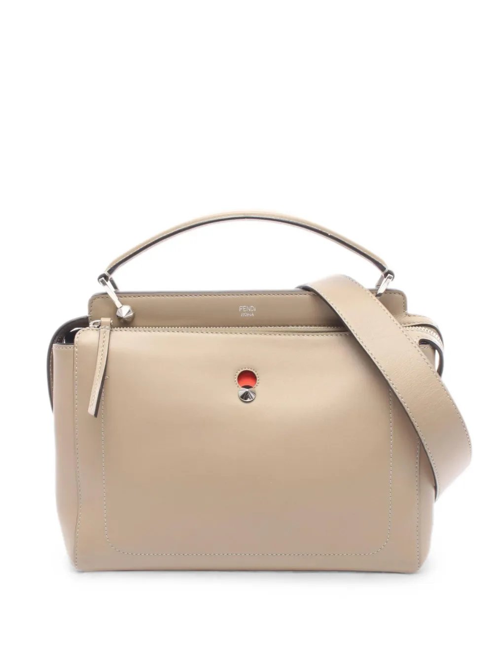 Dotcom leather tote bag