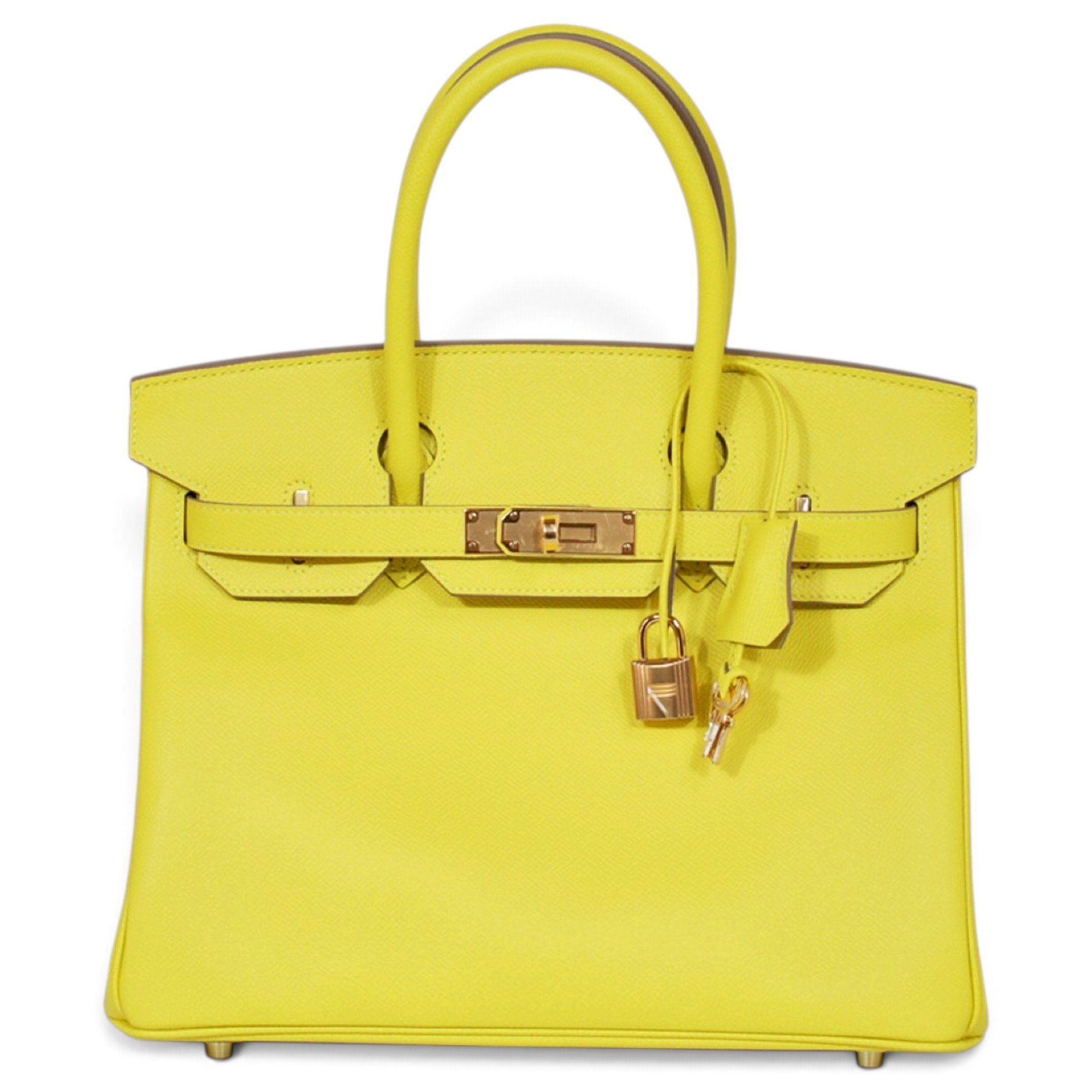 Birkin 30 leather handbag