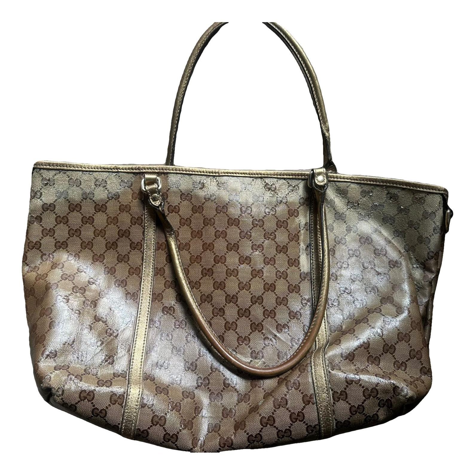 Joy leather tote
