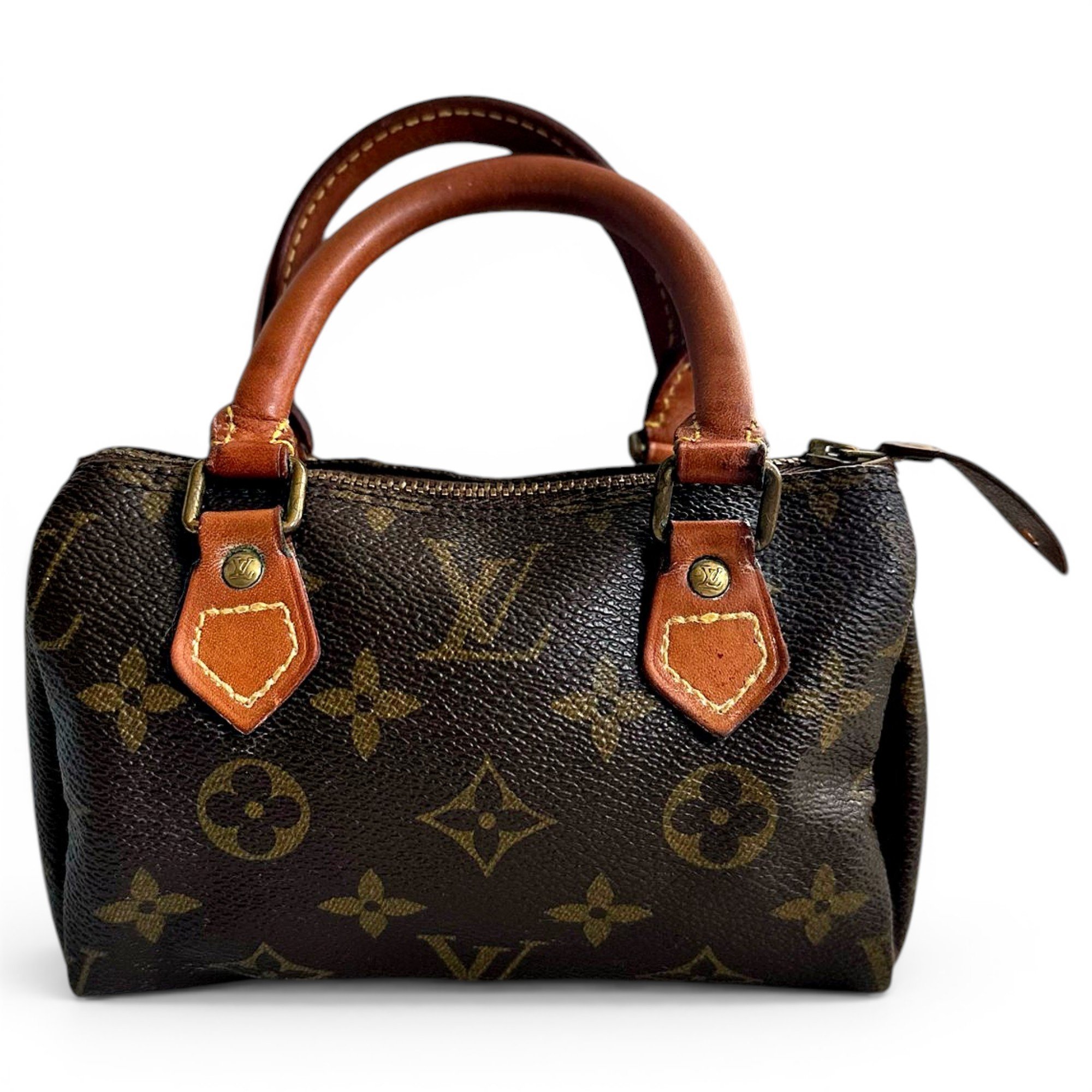 Nano Speedy / Mini HL leather mini bag
