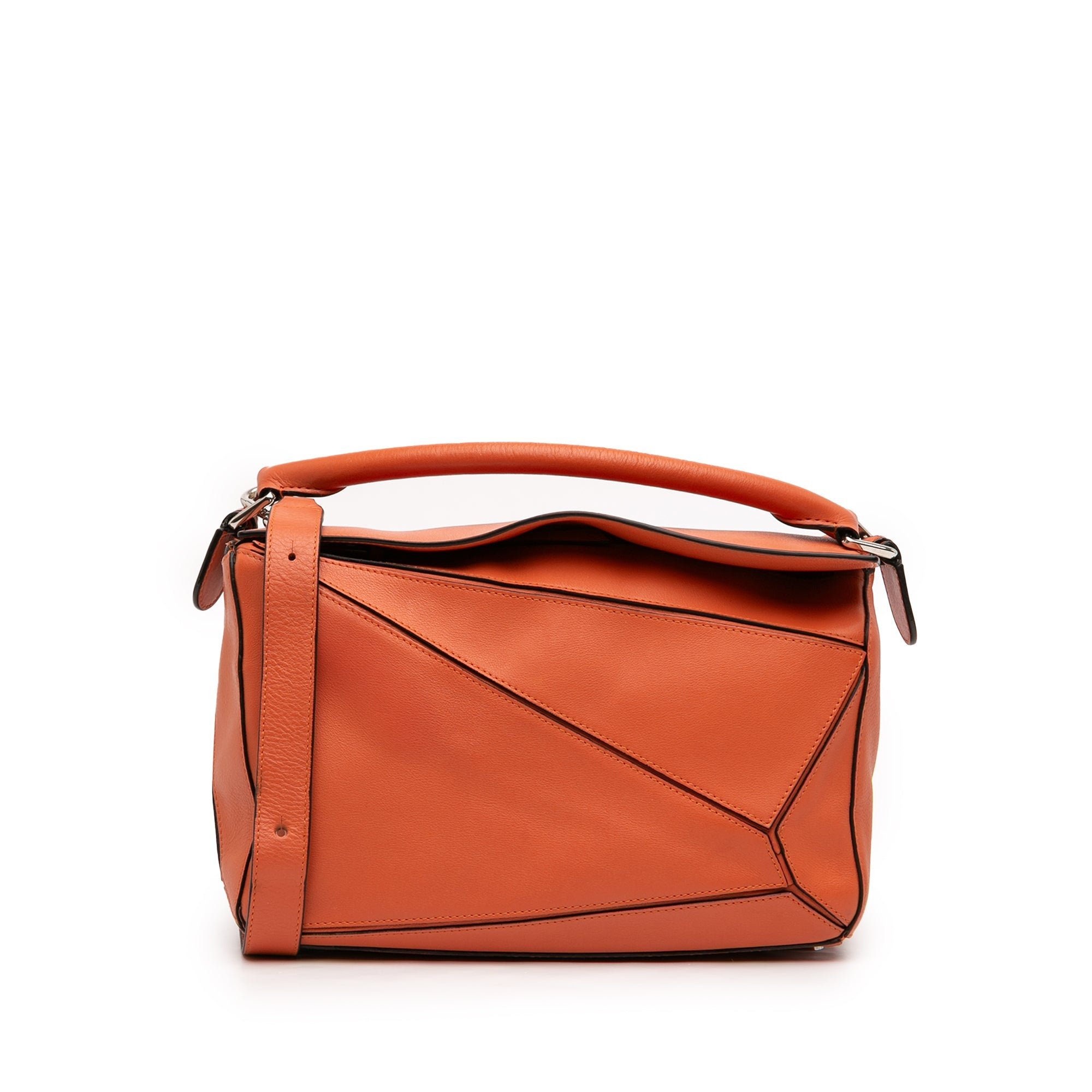 Leather satchel