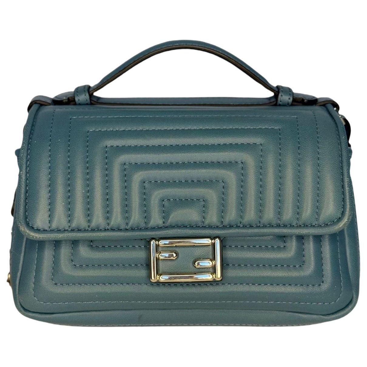 Baguette leather crossbody bag