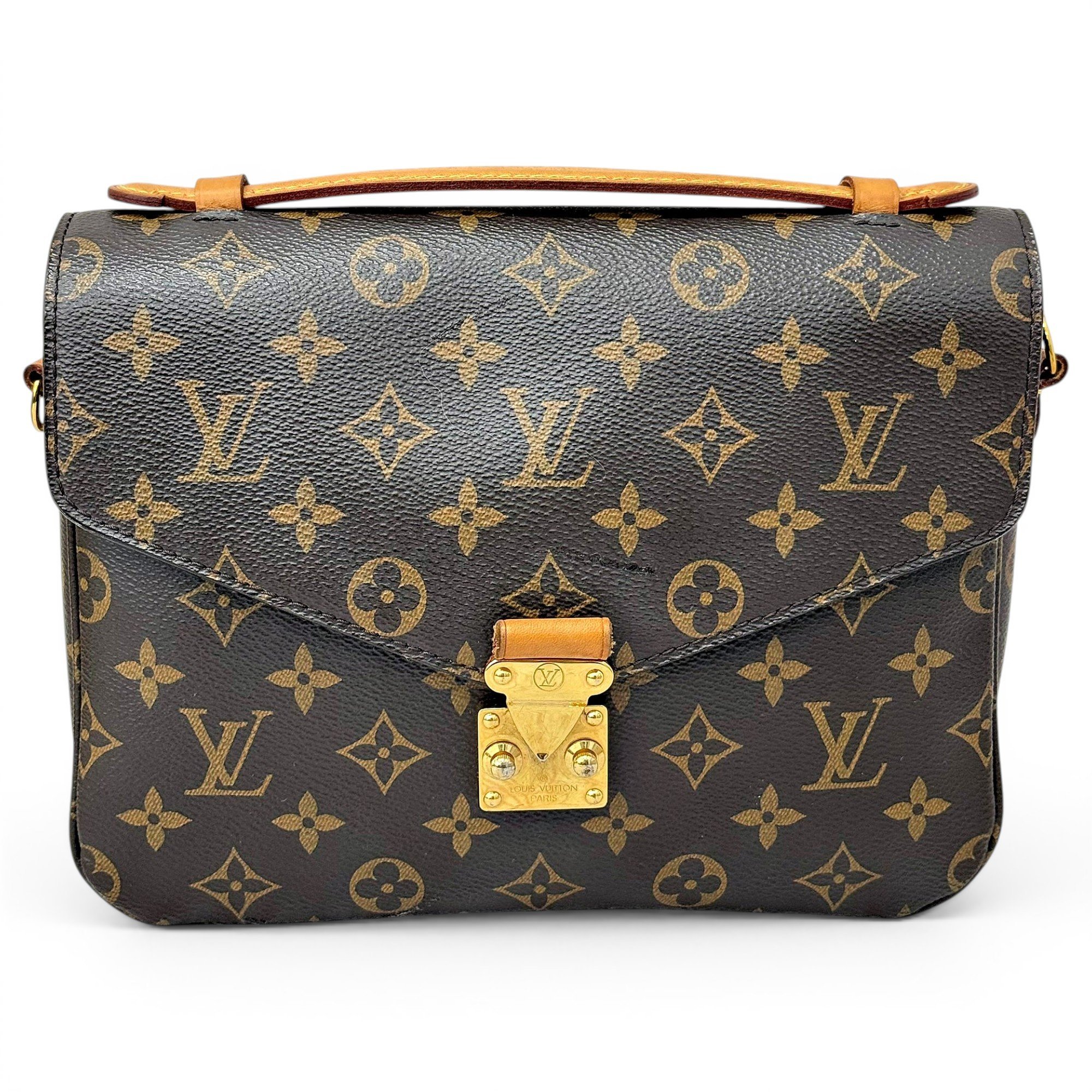 Metis leather handbag