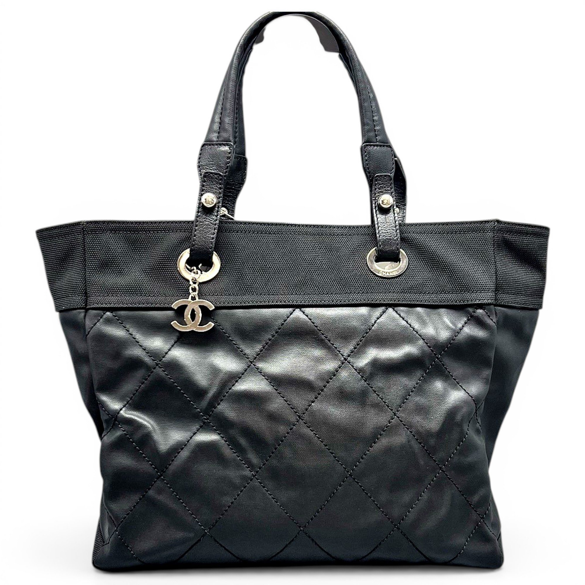 Paris-Biarritz leather tote
