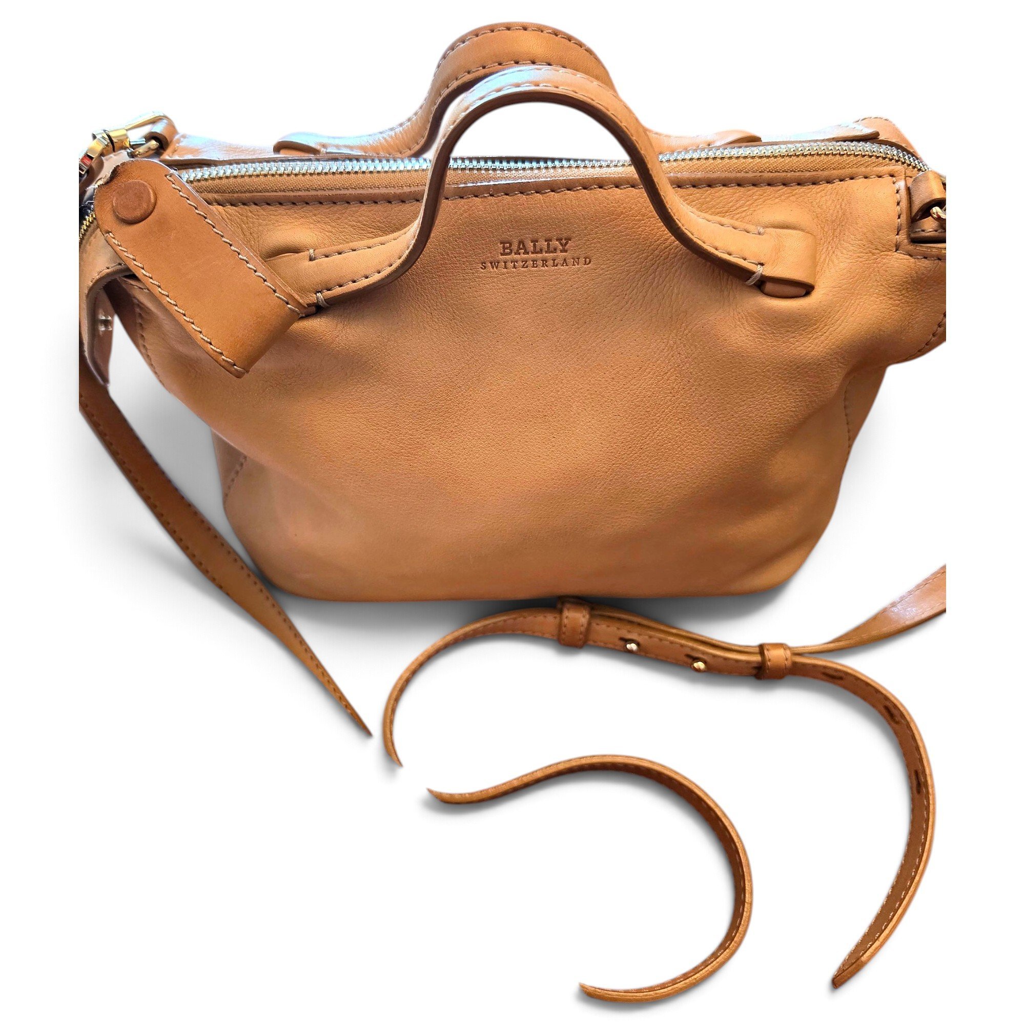 Leather satchel
