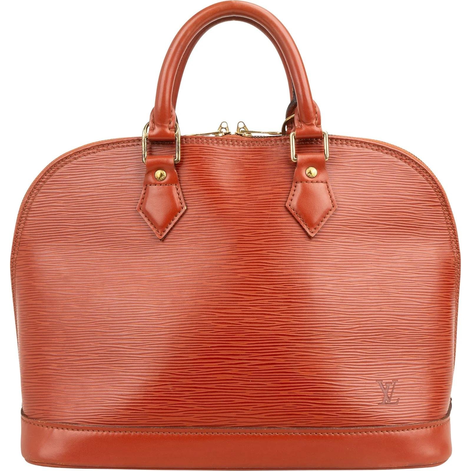 Alma leather handbag
