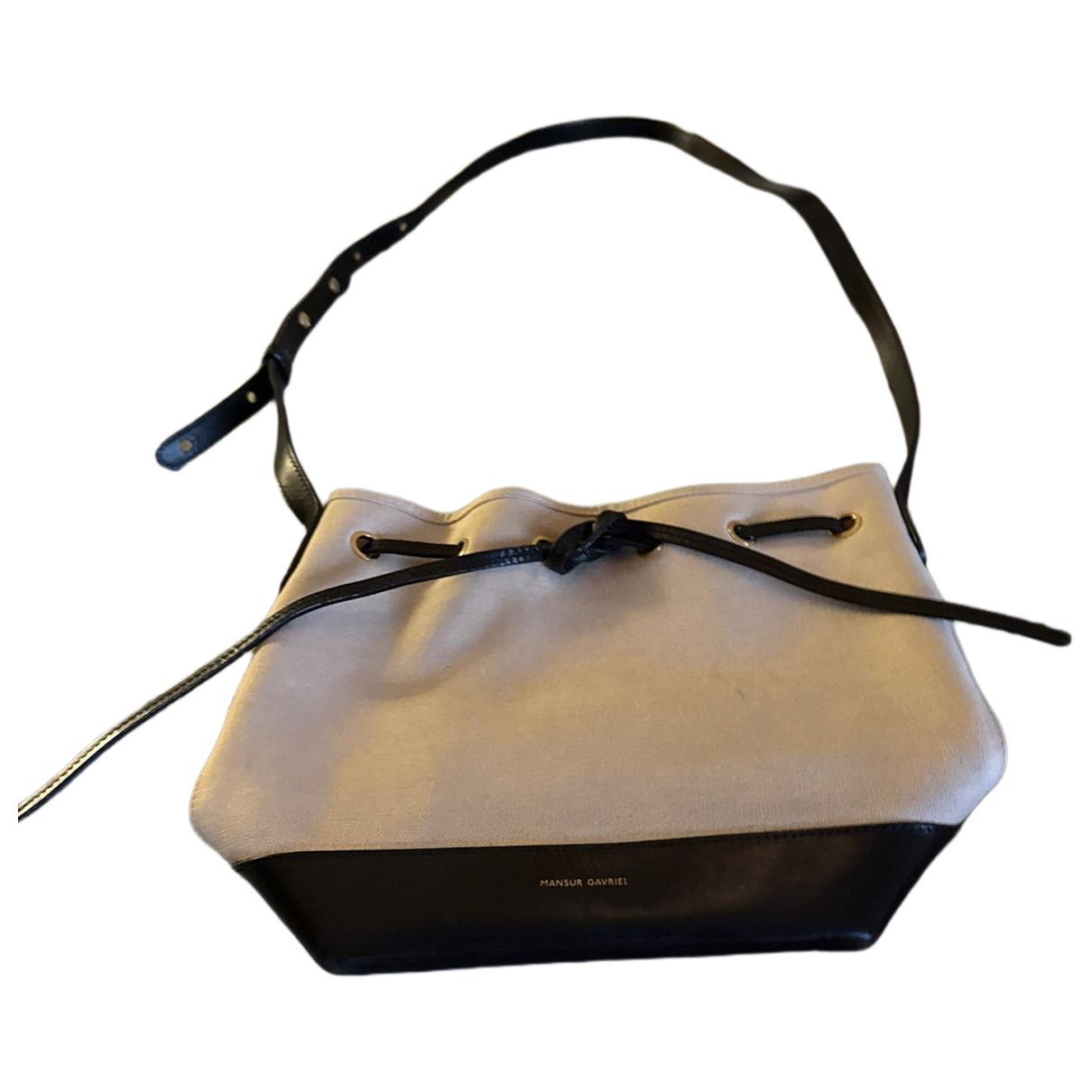 Mansur Gavriel Bucket leather handbag