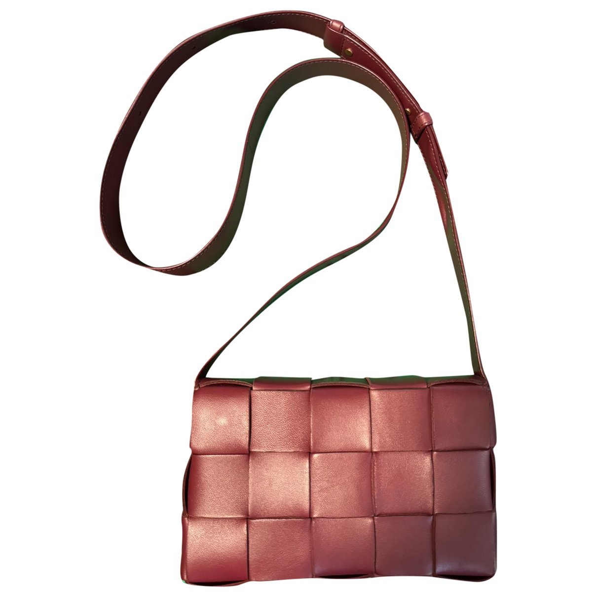 Cassette leather crossbody bag
