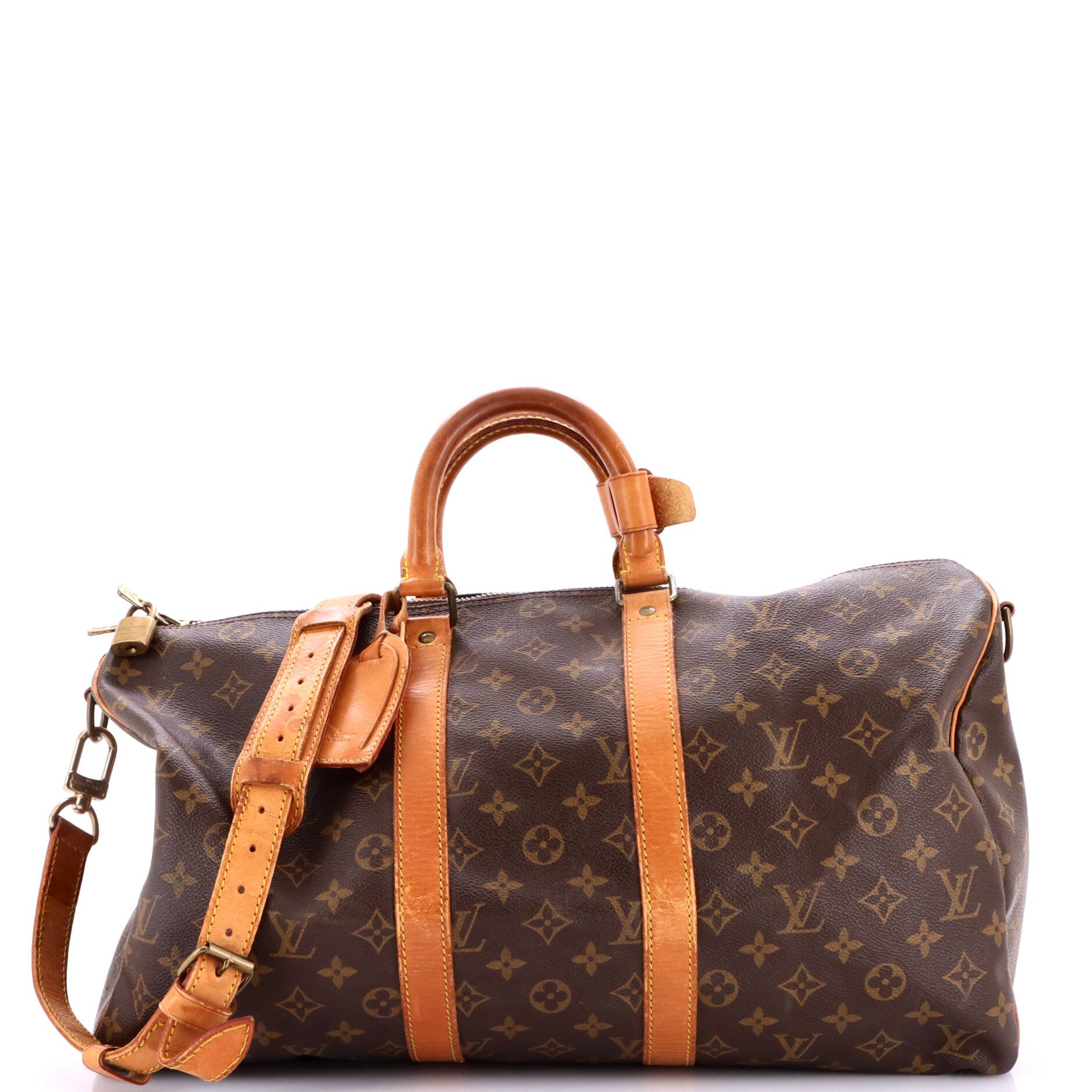 Keepall Bandouliere Bag Monogram Canvas 45