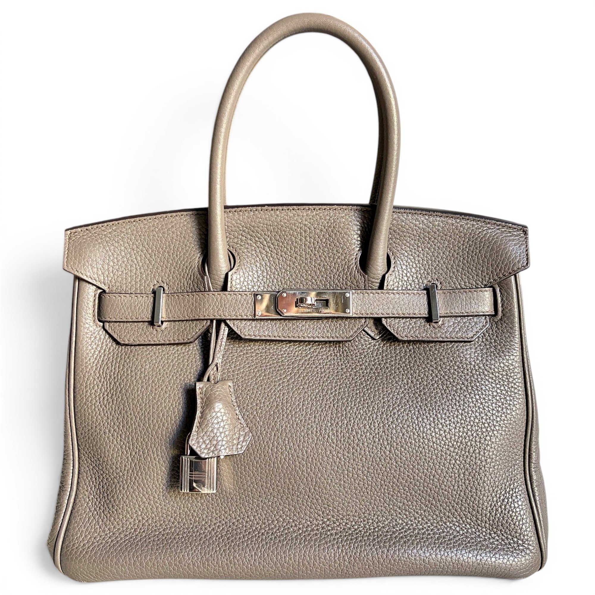 Birkin 30 leather handbag