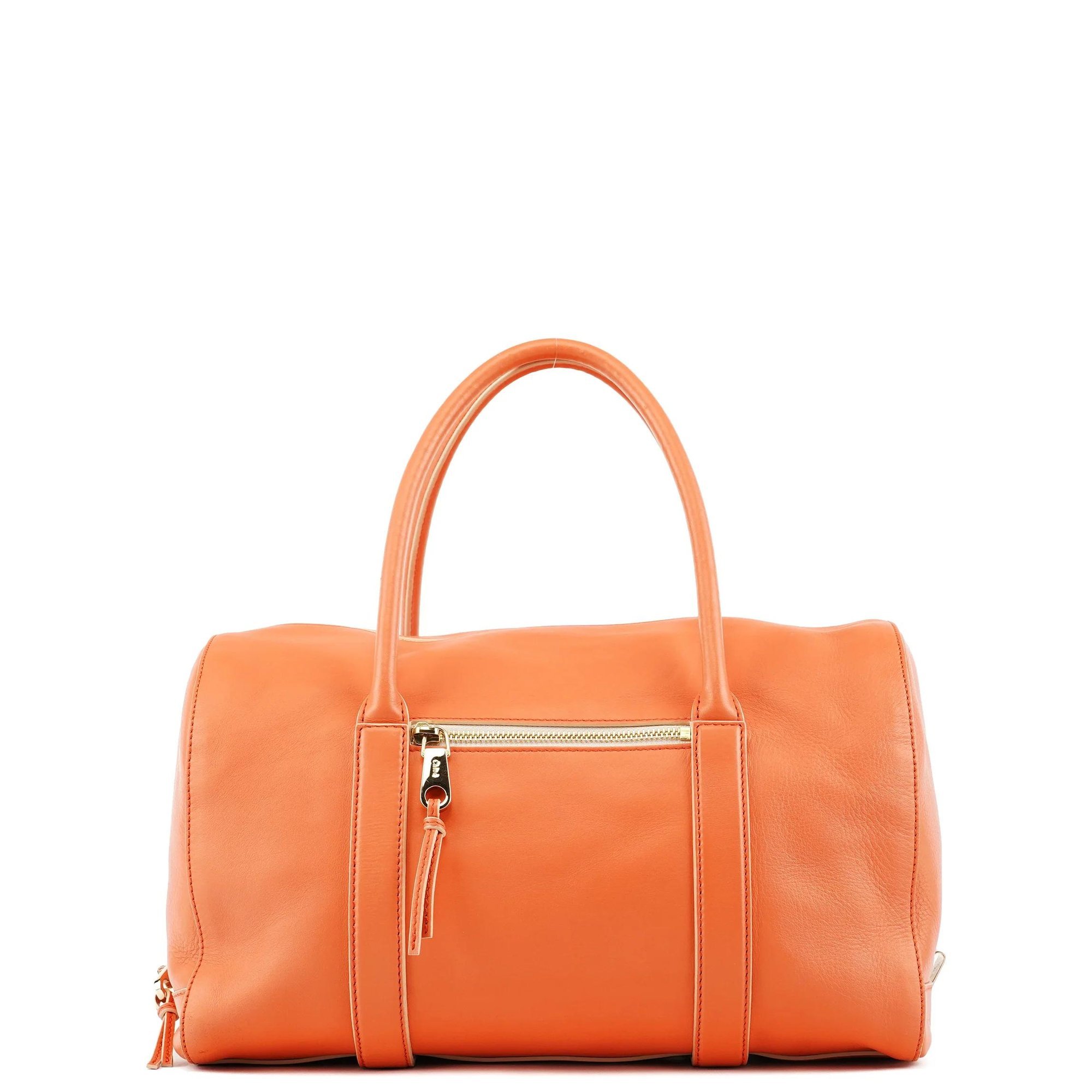 Chloe Paddington leather bowling bag