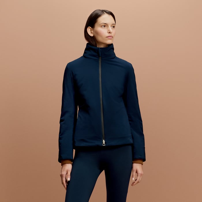 Navy Taiga Puffer Coat