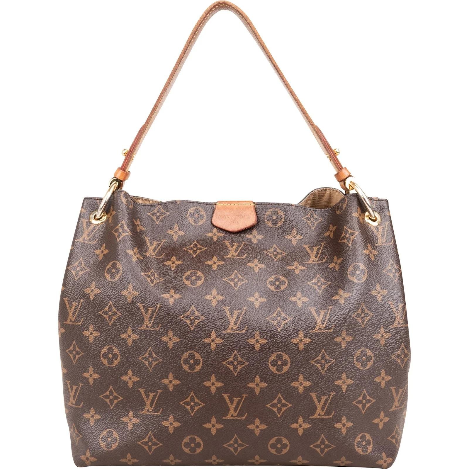 Graceful leather handbag