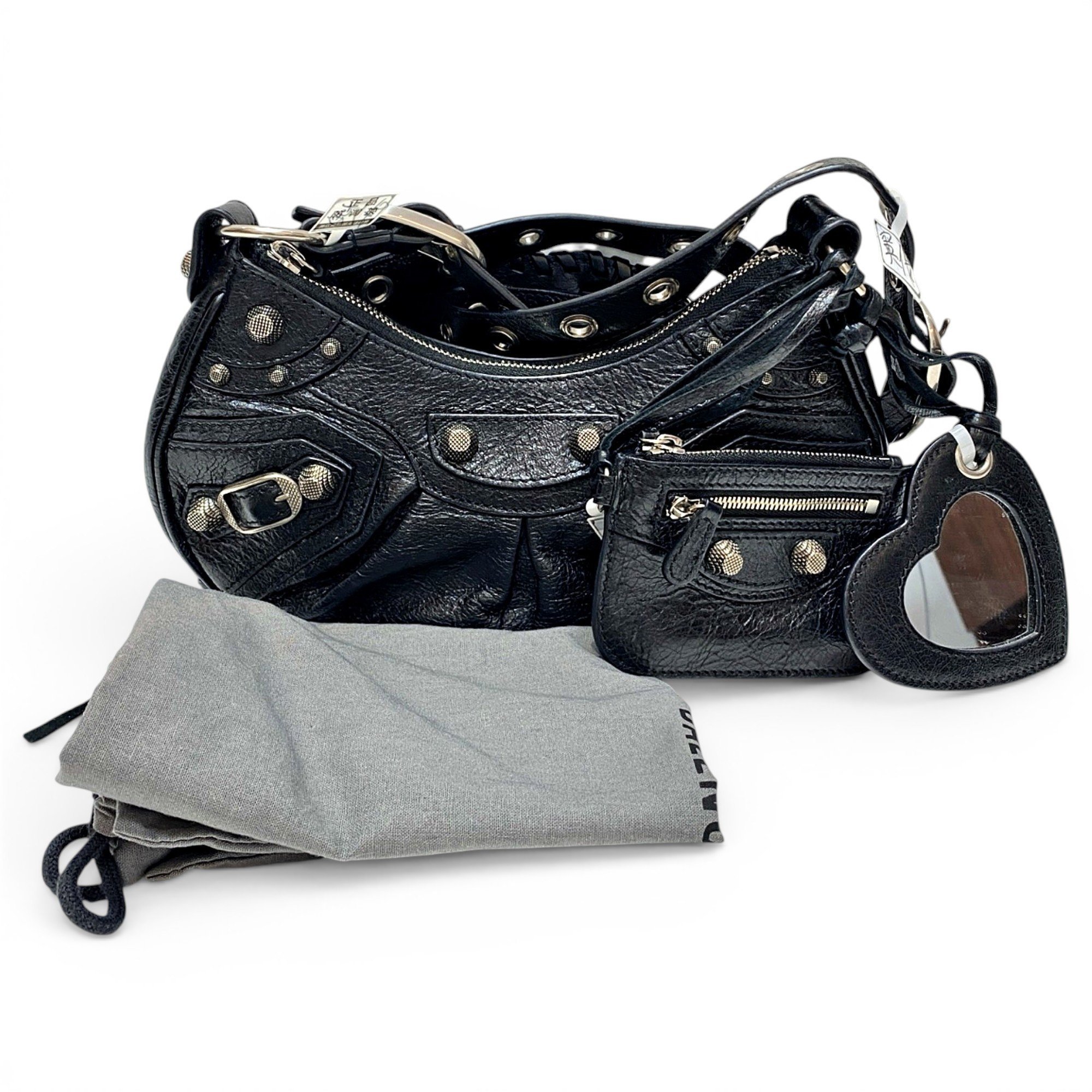 Le Cagole leather handbag