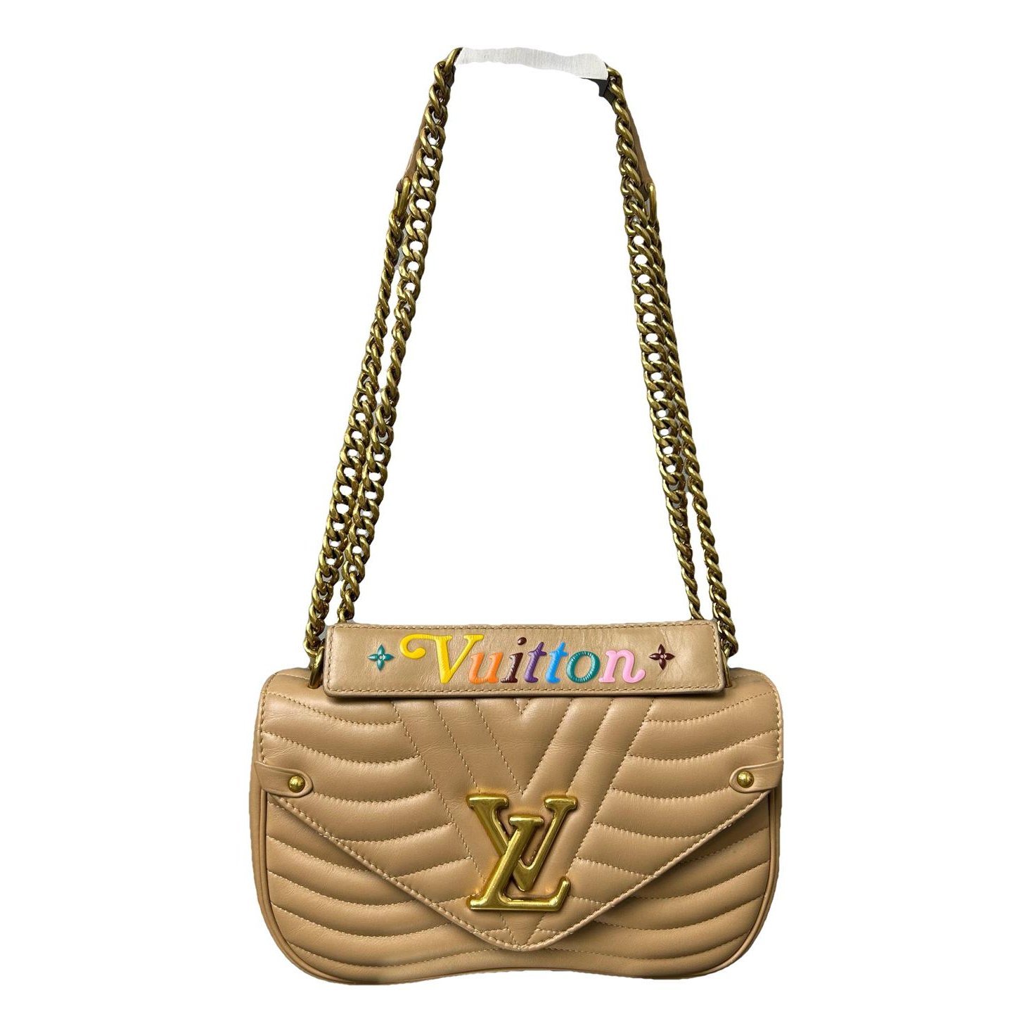 New Wave leather handbag