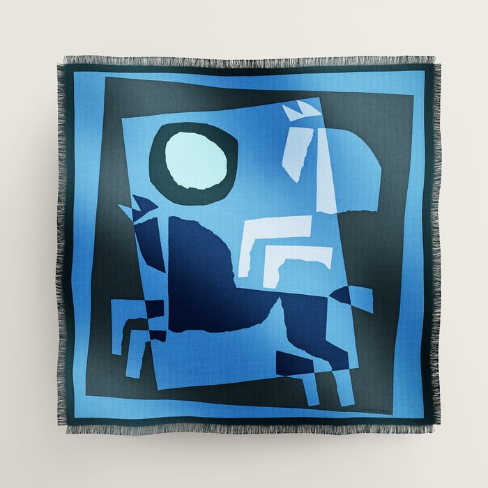 Velký Lov Fringed Scarf 65