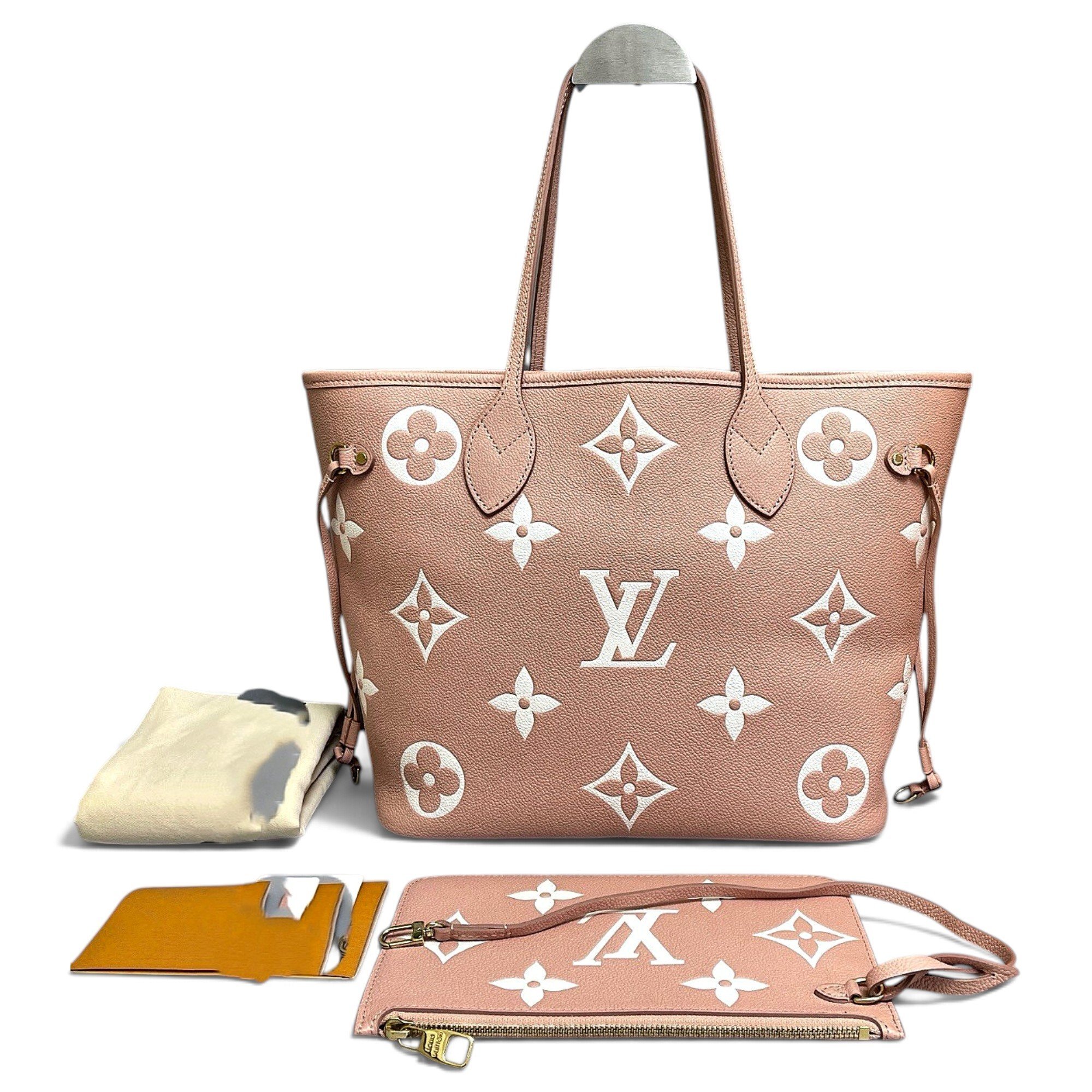 Neverfull leather tote