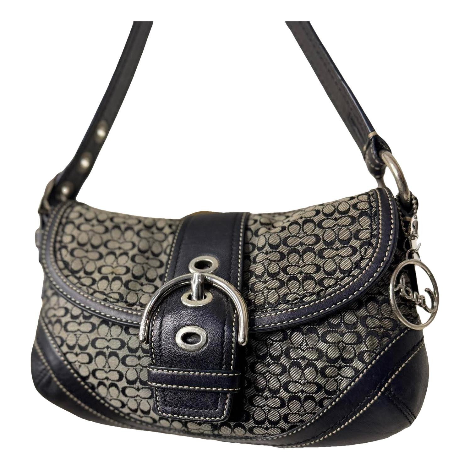 Signature Sufflette cloth handbag