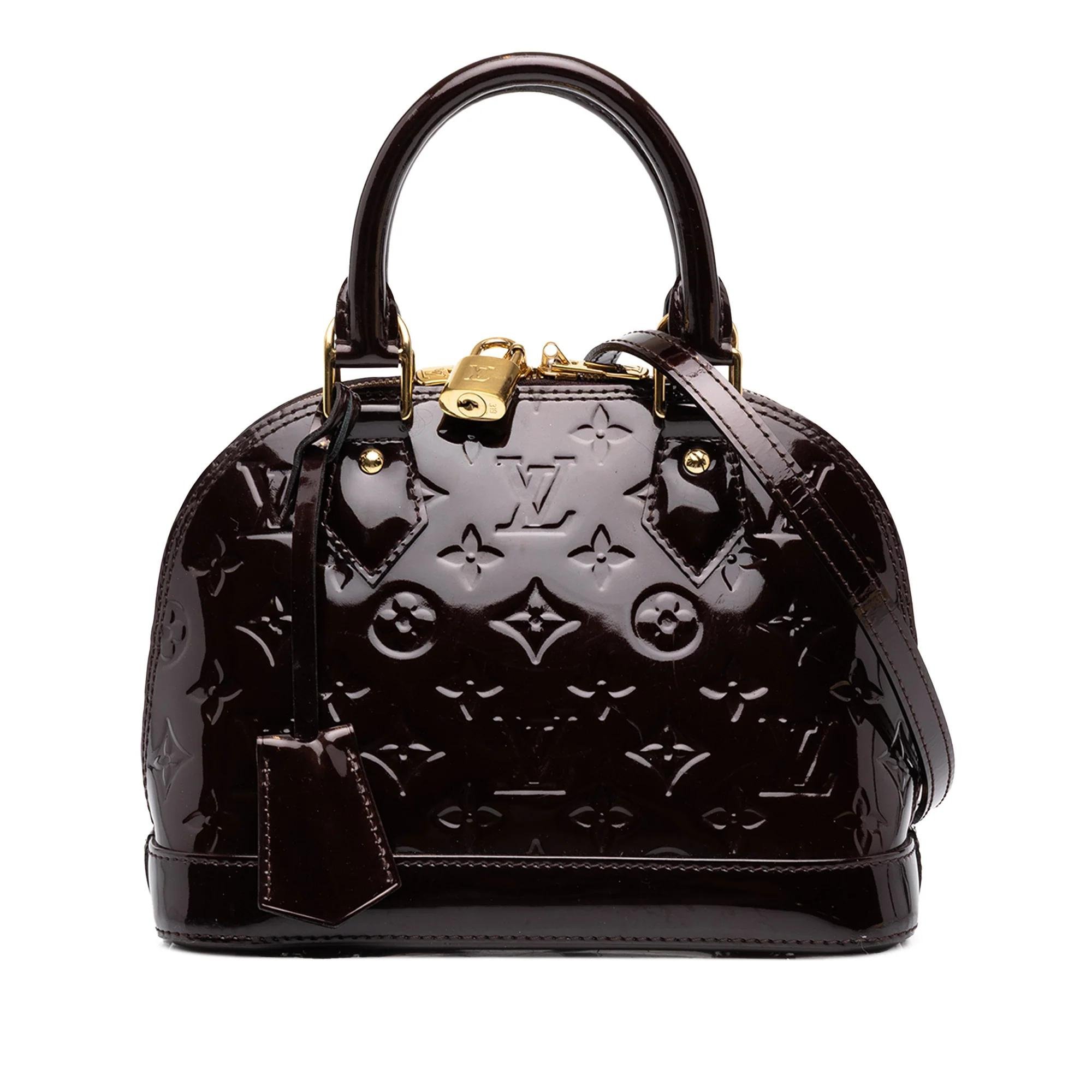 Alma leather handbag