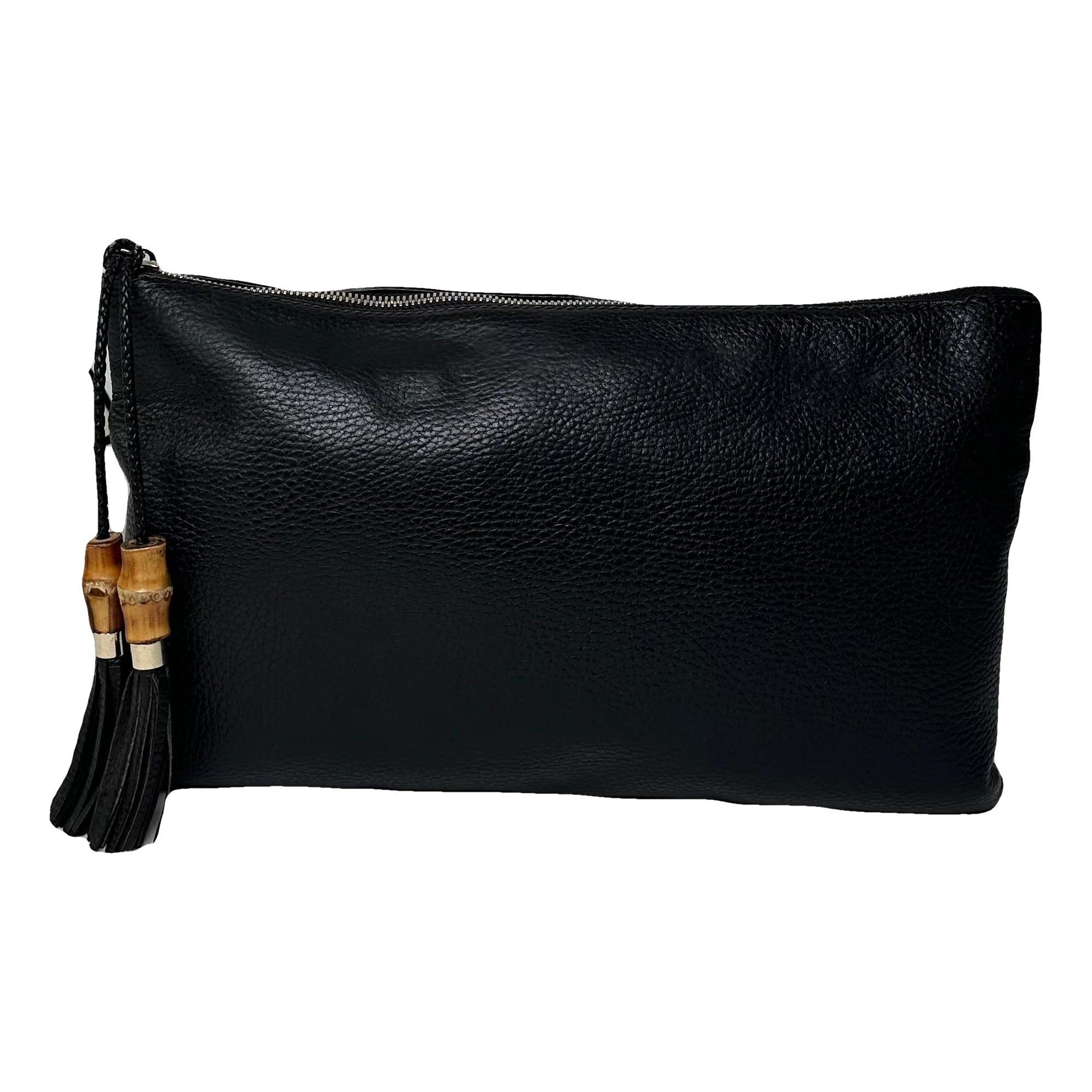 Marmont leather clutch bag