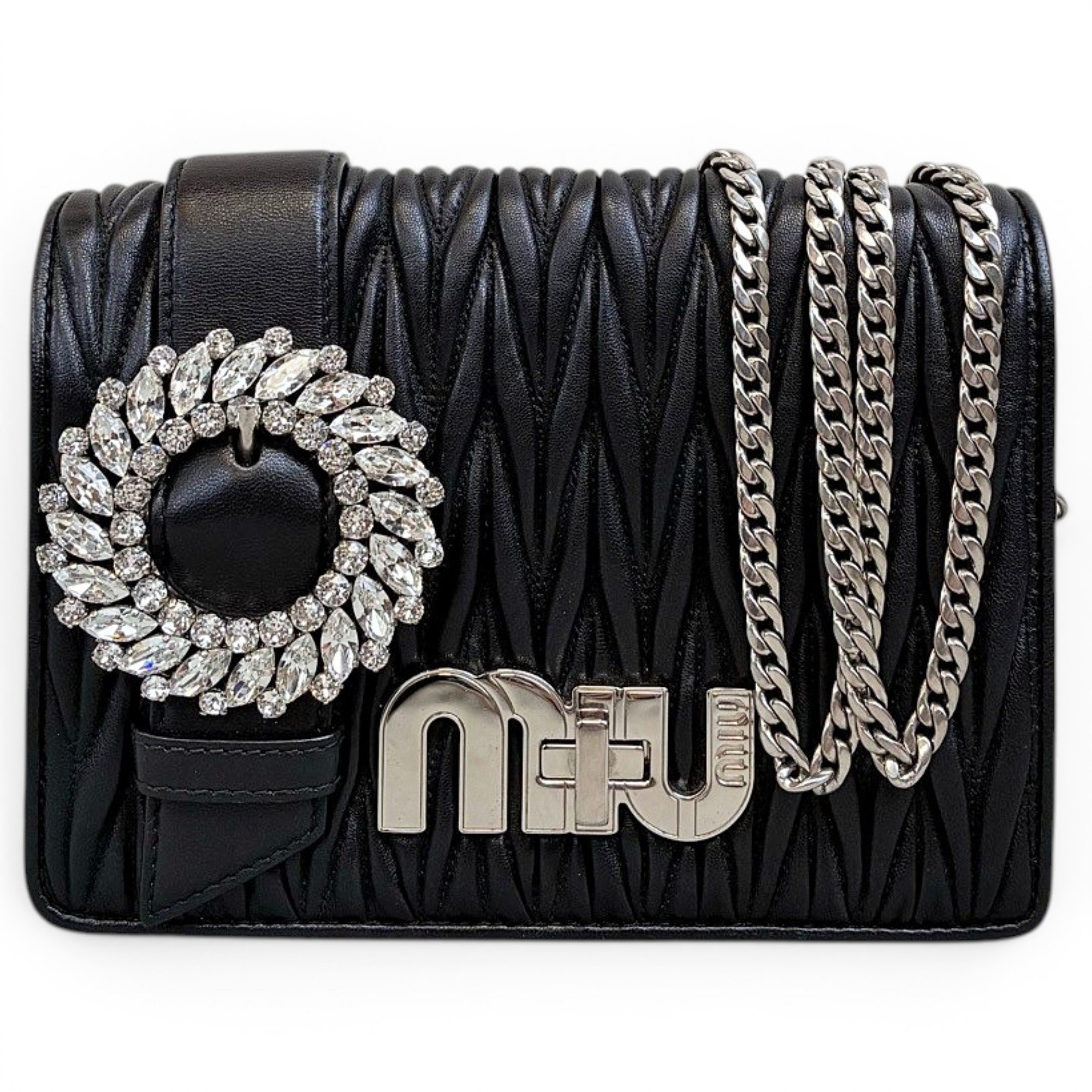 Miu Miu My Miu leather handbag