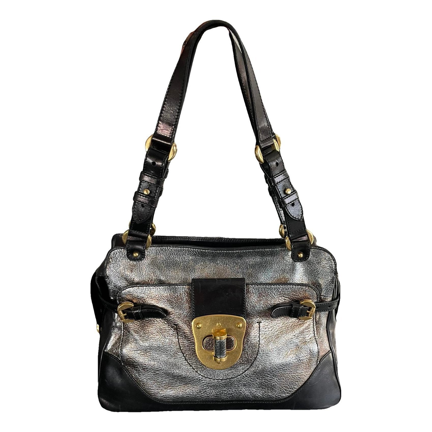 Leather handbag