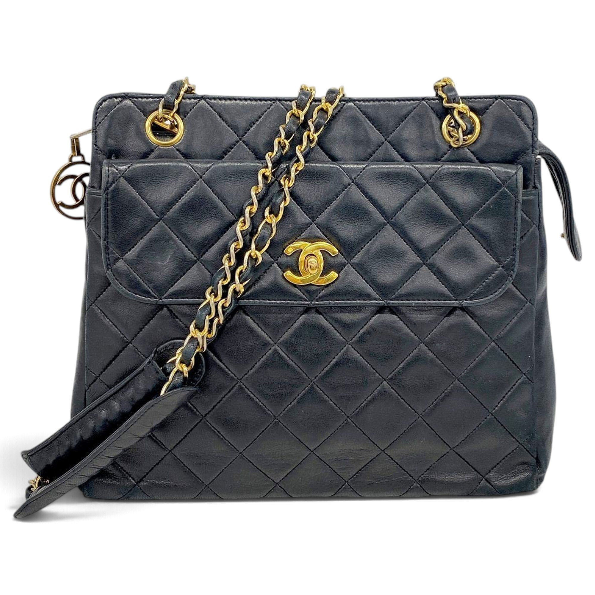Leather tote